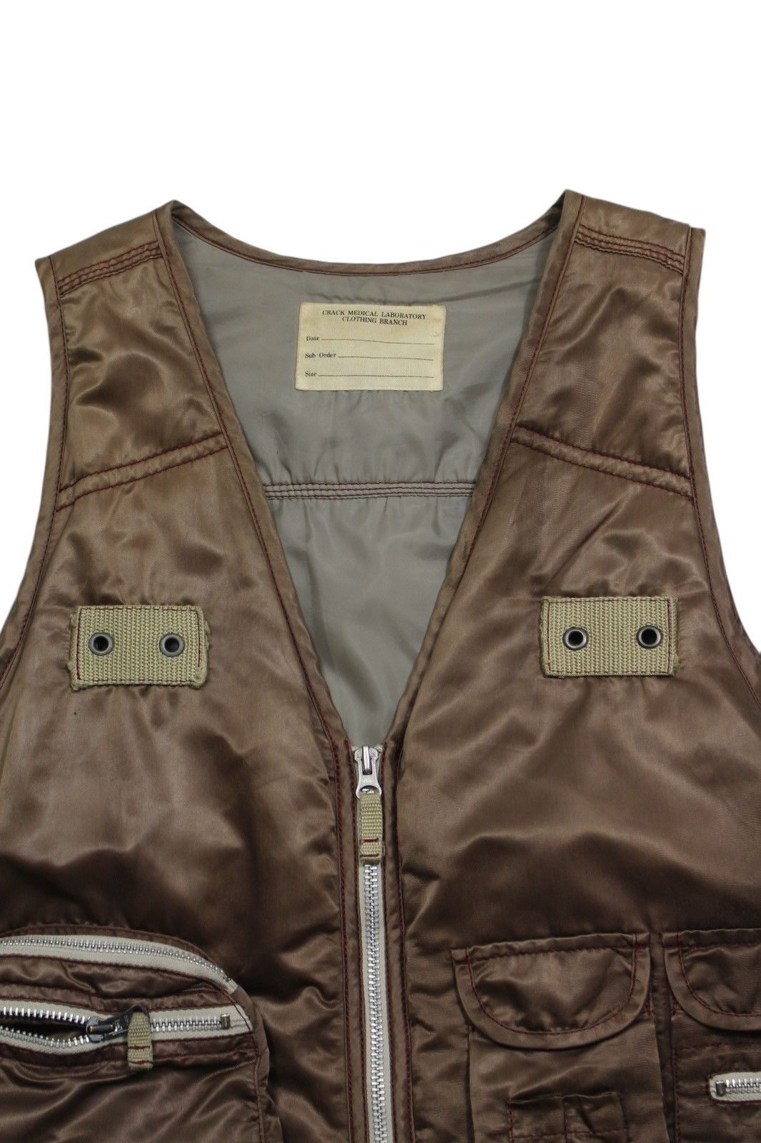 Japanese Brand 2000S JAPANSESE MADE MILITARY VEST Size US L / EU 52-54 / 3 - 7 Thumbnail