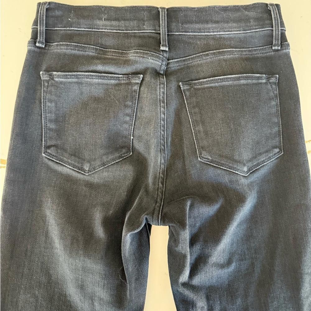 Frame FRAME Denim Le High Skinny Jeans Size 25 Condor Black Size 25" / US 0 / IT 36 - 7 Thumbnail
