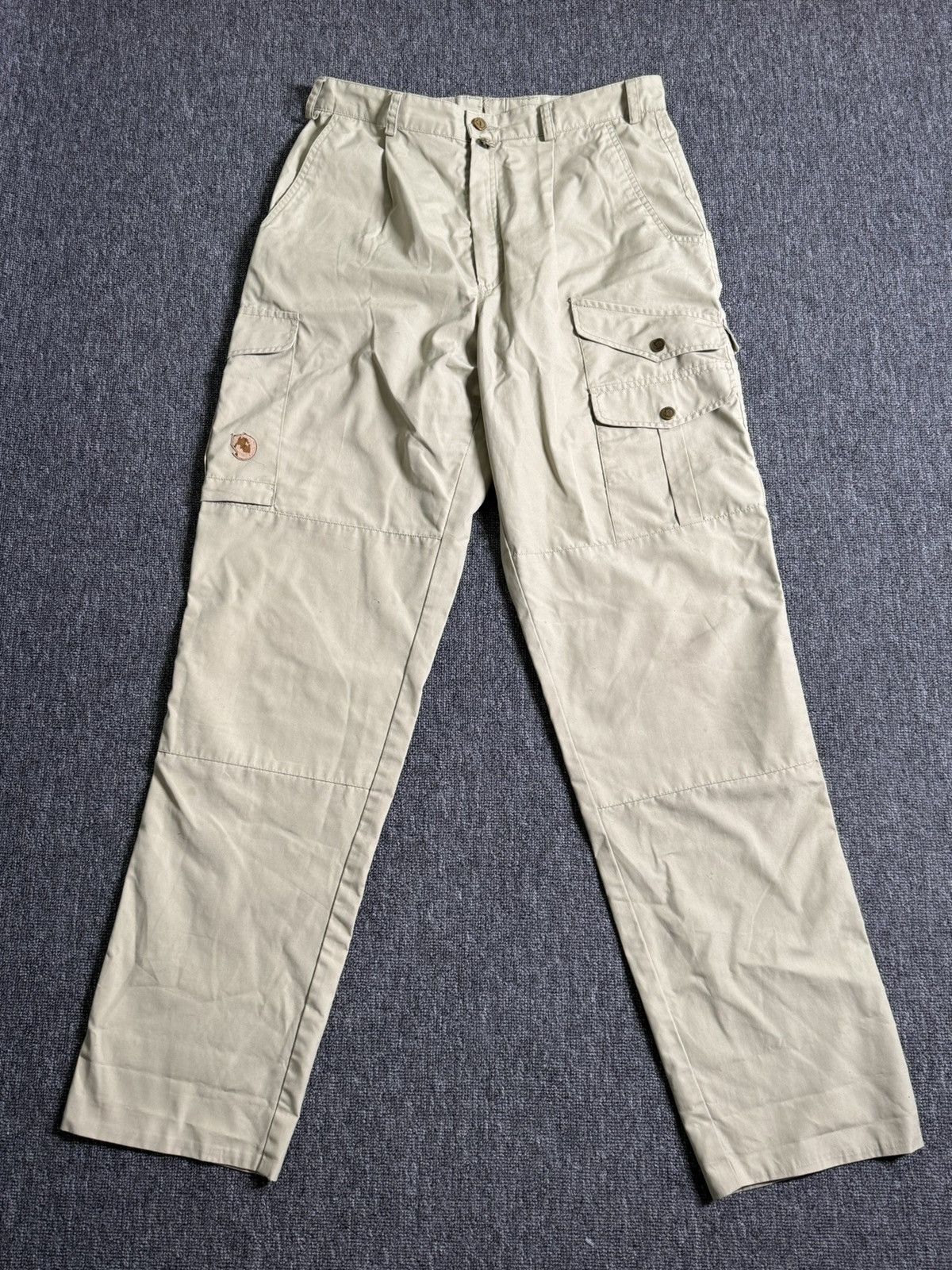 Fjallraven × Vintage Fjallraven Vintage Cargo Pants Trousers Outdoor Hiking Size US 31 - 1 Thumbnail