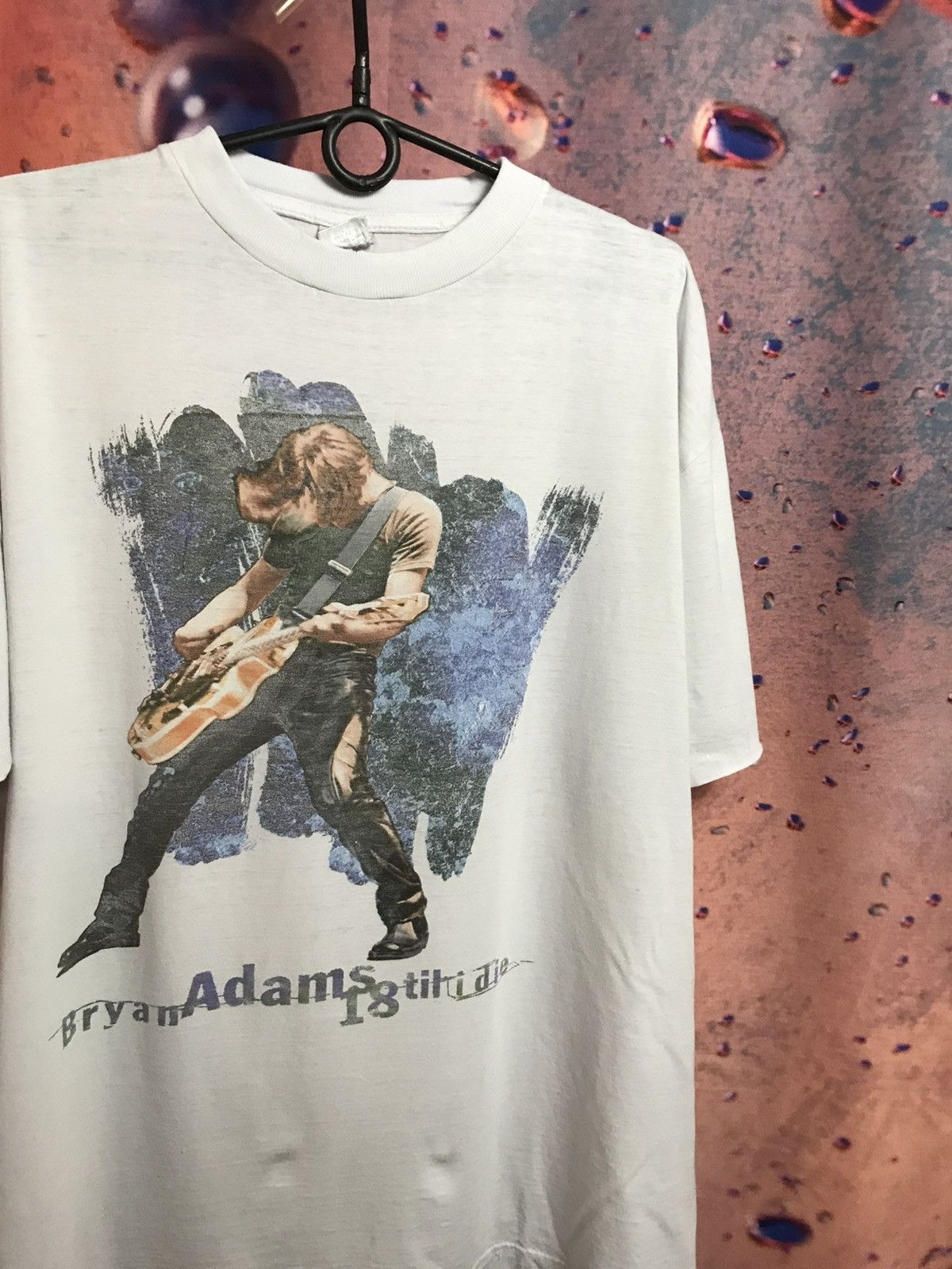 Band Tees × Vintage Vintage Bryan Adams band rock tee Size US XL / EU 56 / 4 - 1 Thumbnail