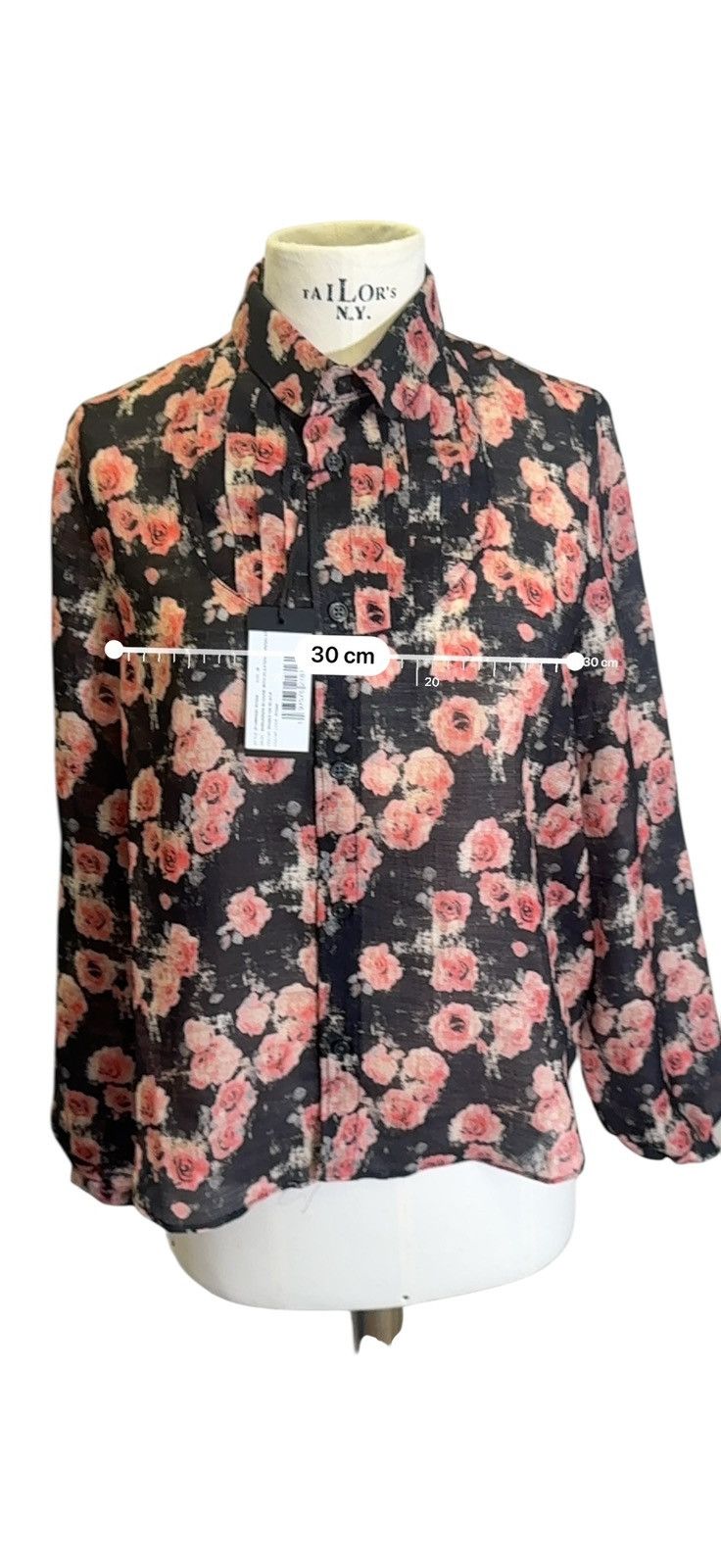 R13 R13 Shrunken Blouse With Pleated Tuxedo Front Size M / US 6-8 / IT 42-44 - 8 Thumbnail