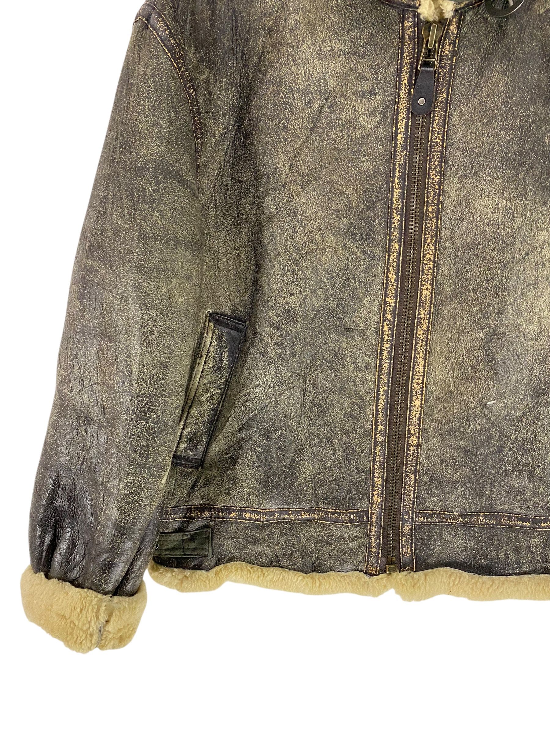 Japanese Brand 2000s JK Members type B-3 bomber jacket Shearling jacket Size US L / EU 52-54 / 3 - 5 Thumbnail