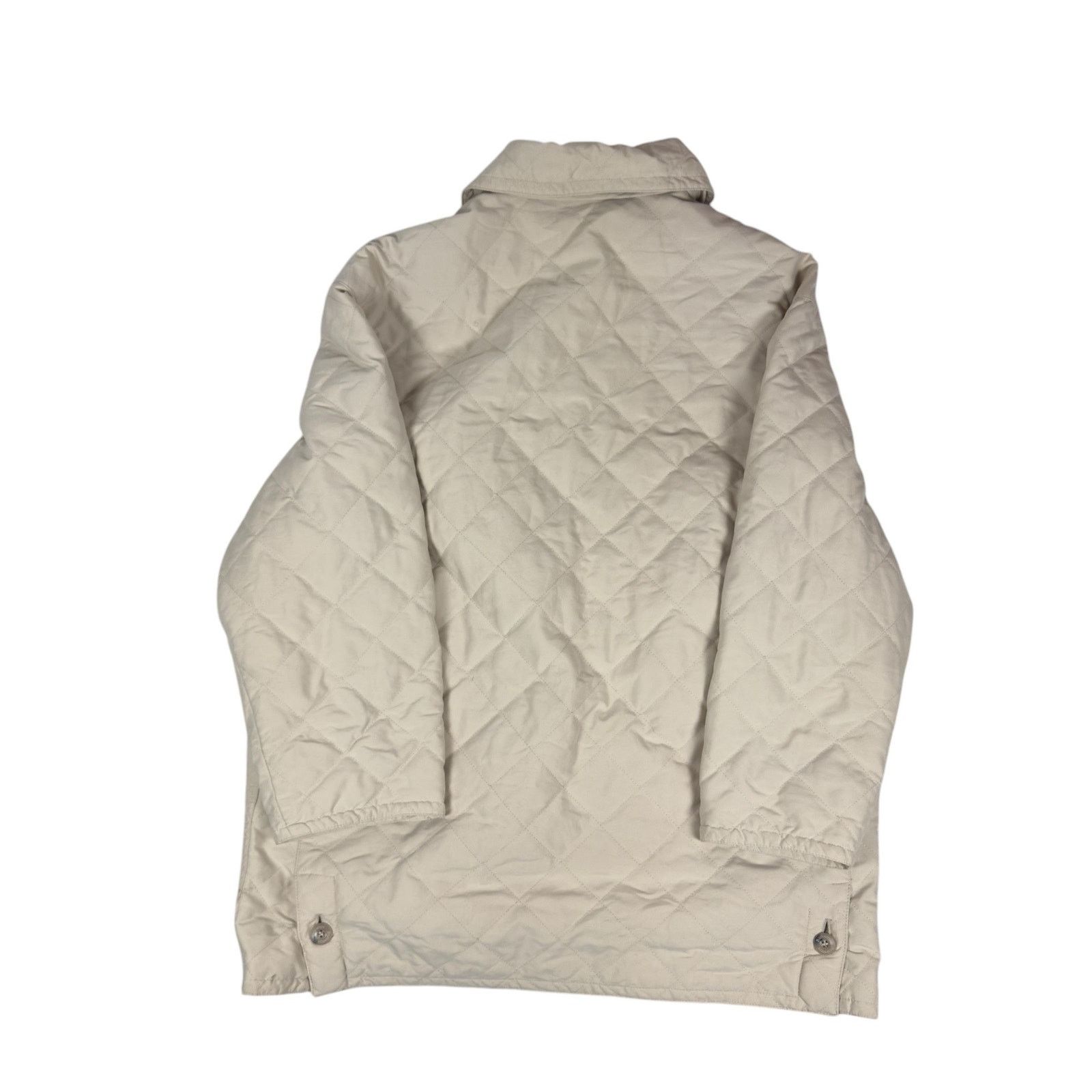 Burberry × Vintage Burberry Women's Front Button Collared Lined Quilted Jacket Size L / US 10 / IT 46 - 5 Thumbnail