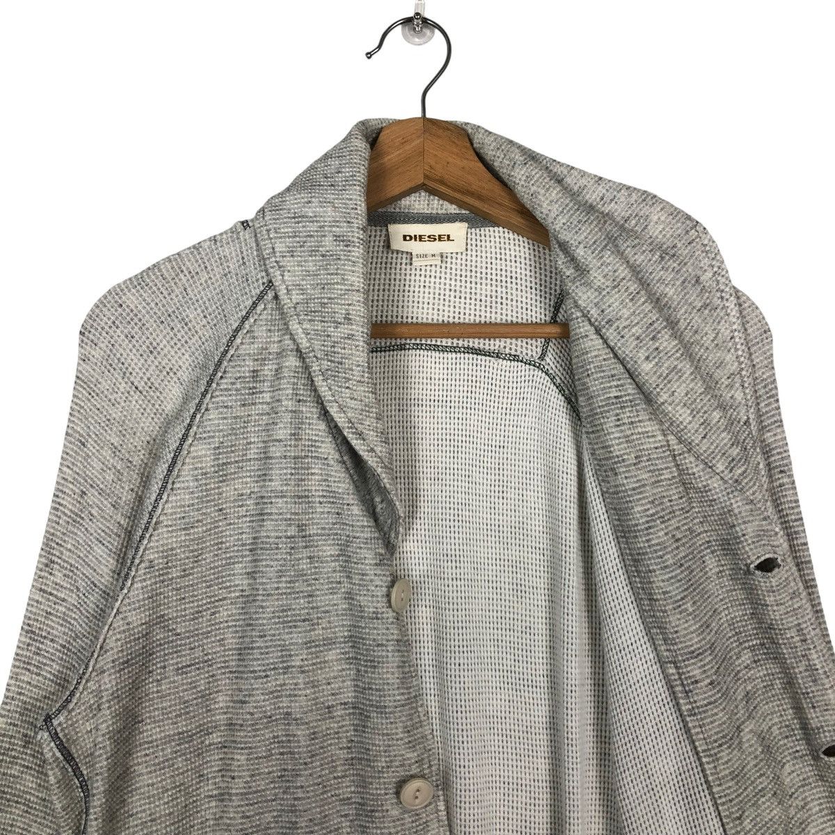 Diesel 🔥VINTAGE CARDIGAN JACKET DIESEL INSPIRE ISSEY MIYAKE Size US M / EU 48-50 / 2 - 9 Thumbnail
