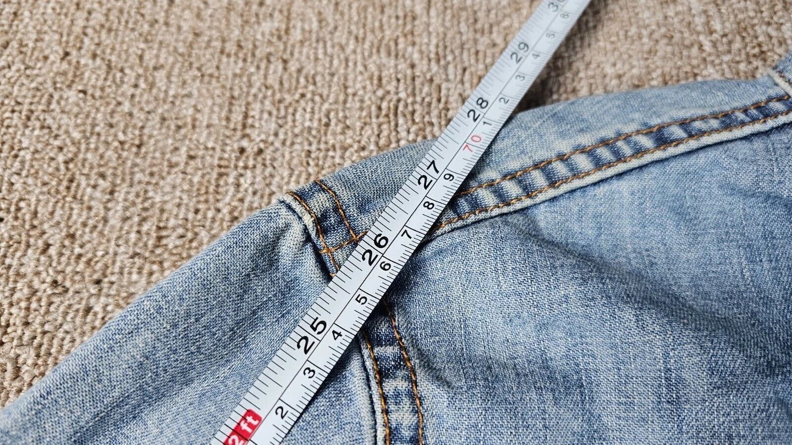 Dolce & Gabbana × Vintage Vintage 90s Dolce & Gabbana Cropped Denim Jacket Size XL / US 12-14 / IT 48-50 - 18 Thumbnail