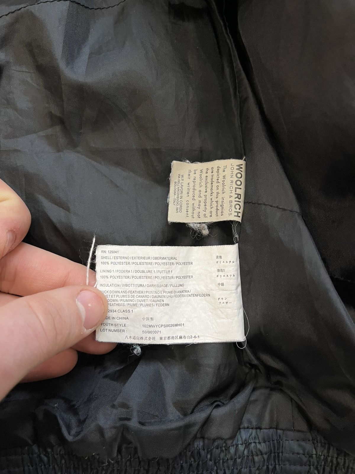 Woolrich Woolen Mills Penn Rich Woolrich down jacket checkered Moncler style Size L / US 10 / IT 46 - 23 Thumbnail