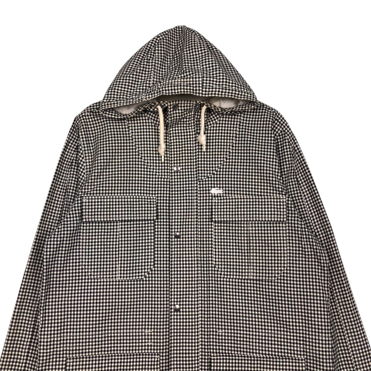Japanese Brand 📌Vintage Chore Cargo Jacket Lacoste Tartan Issey Miyake Size US M / EU 48-50 / 2 - 4 Thumbnail