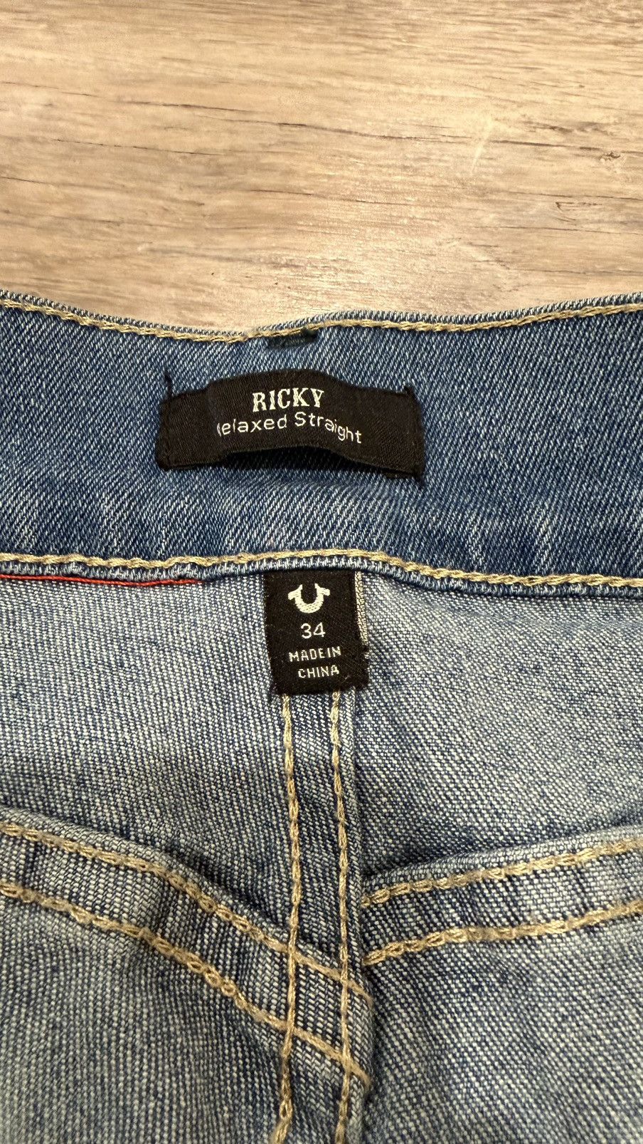 True Religion Custom Burberry Scarf Straight True Religion Jeans Size US 34 / EU 50 - 10 Thumbnail