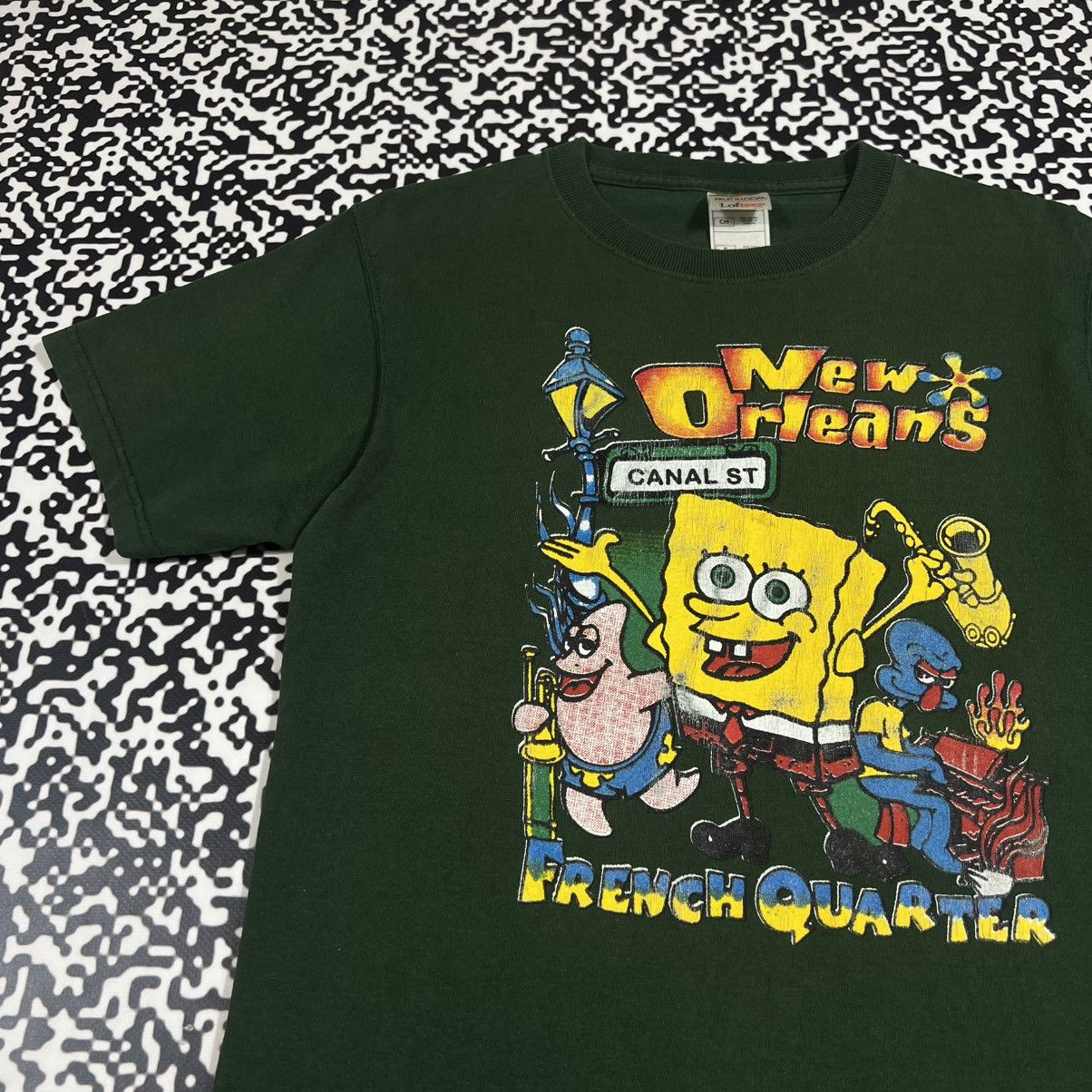 Vintage Vintage 00s Sponge Bob Cartoon Retro T-shirt Y2K Humor Style Size US S / EU 44-46 / 1 - 4 Thumbnail