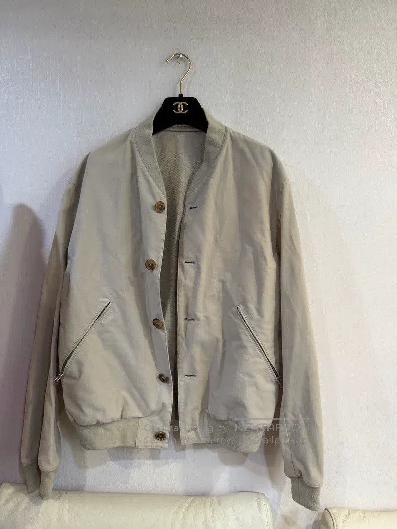Hermes Hermes Beige Pure Cotton Jacket Size US M / EU 48-50 / 2 - 1 Thumbnail