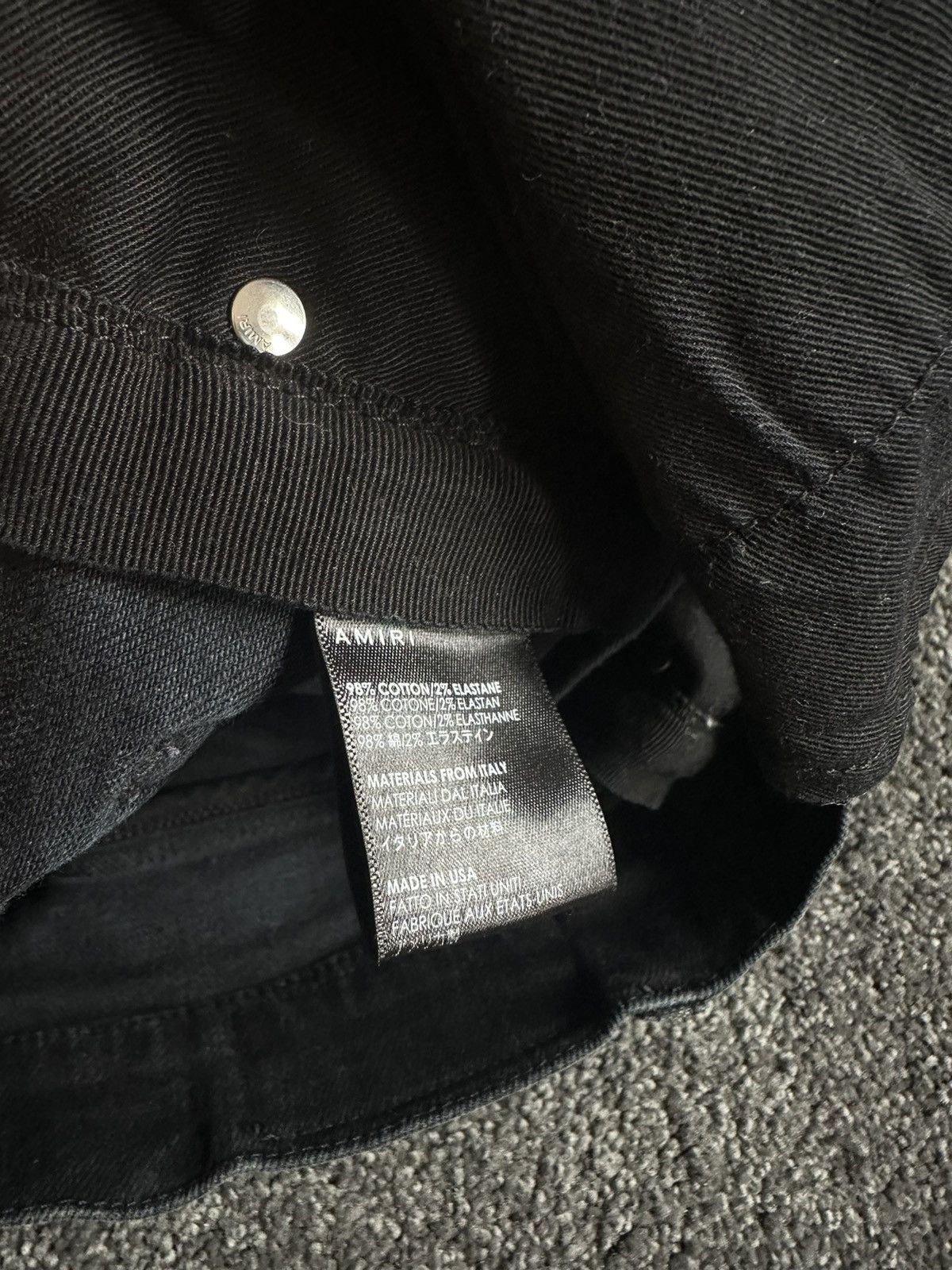 Amiri Amiri Distressed Jeans Black Size US 30 / EU 46 - 8 Thumbnail