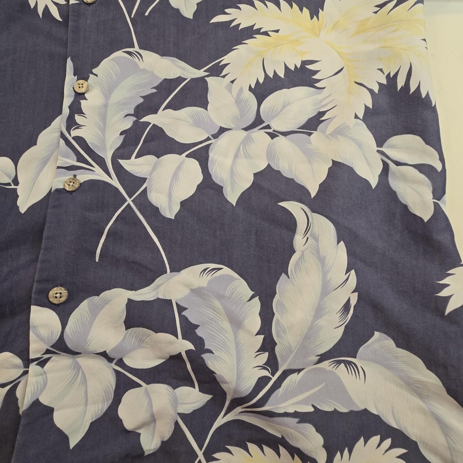 Ashworth Ashworth Hawaiian Polo Shirt Mens XL Blue White Floral PGA Size US XL / EU 56 / 4 - 3 Thumbnail