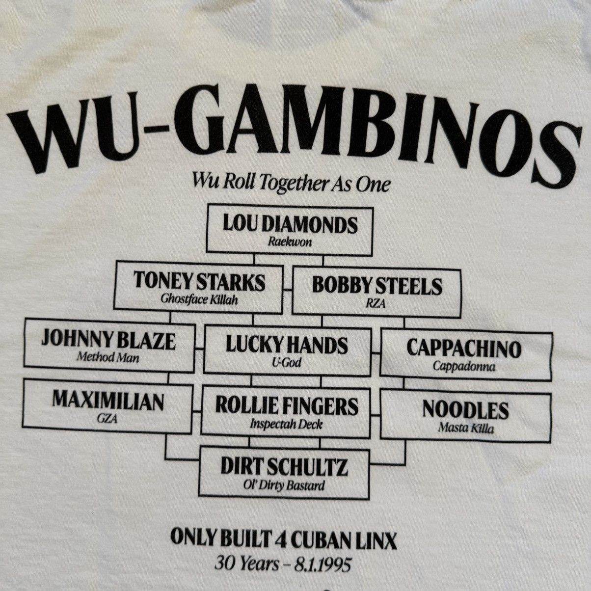 Wu-Tang Clan 🔴Wu-Tang Shirt Size 2XL Raekwon Wu Gambinos Authentic Gza Size US XXL / EU 58 / 5 - 6 Thumbnail