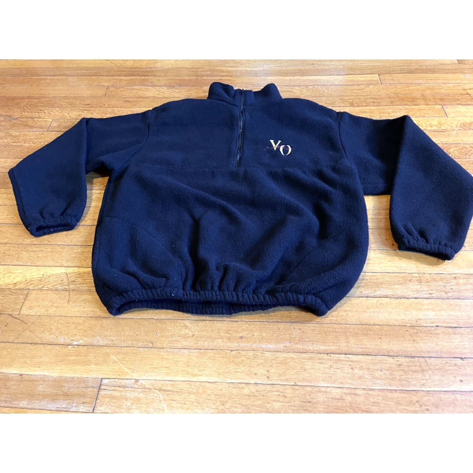 Vintage VINTAGE Seagrams VO Whiskey 1/2 Zip Sweatshirt Men’s XL Black Fleece 1/2 Zip Pullover Size US XL / EU 56 / 4 - 2 Thumbnail