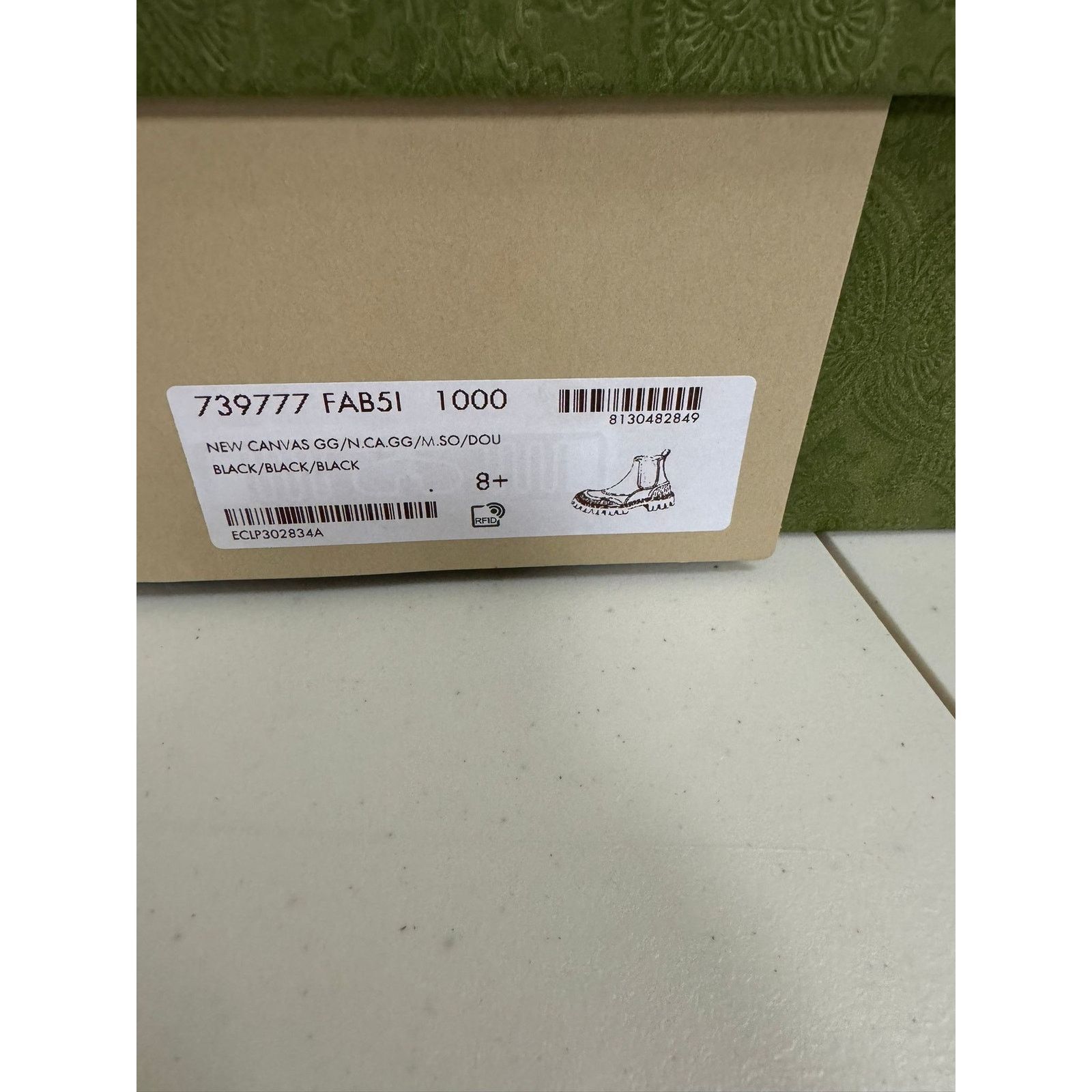 Gucci o1rshd1 New Canvas GG Boots in Black Size US 9 / EU 42 - 19 Thumbnail