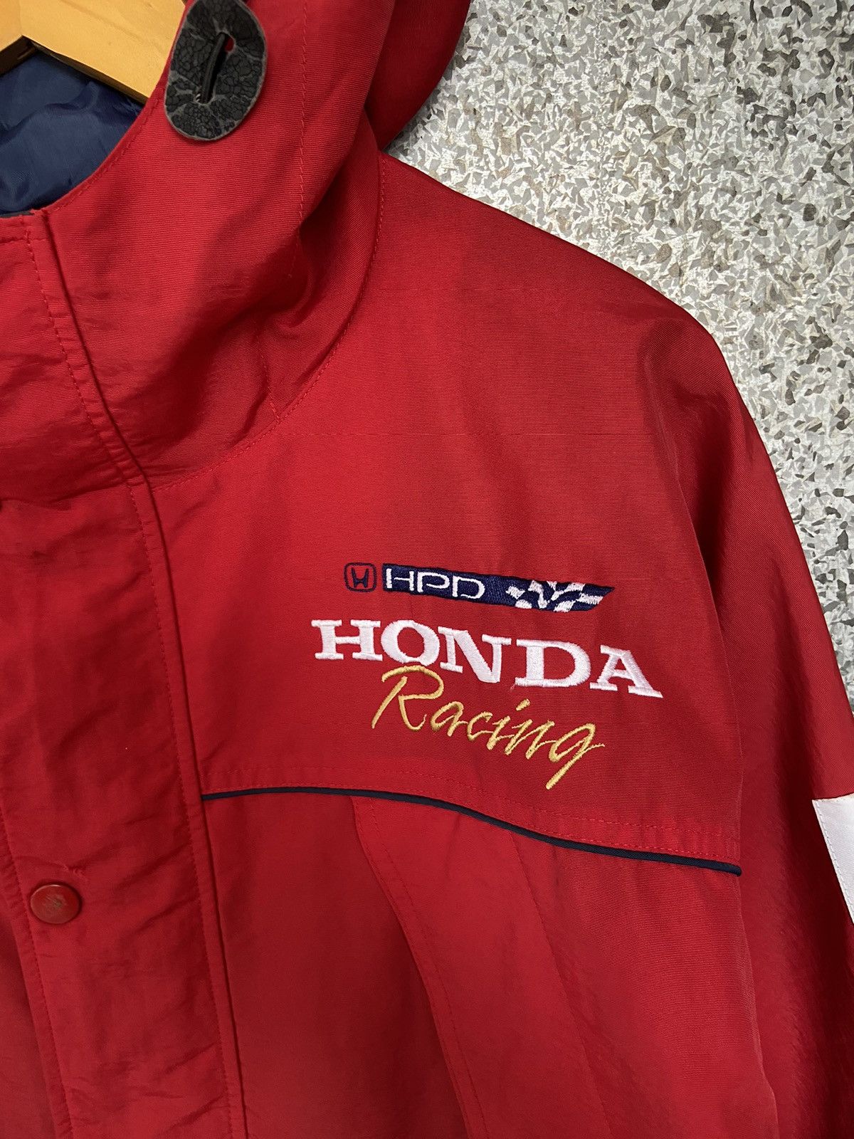 Honda 🔥 Vintage Honda Racing jacket windbreaker Racing Size US L / EU 52-54 / 3 - 4 Thumbnail