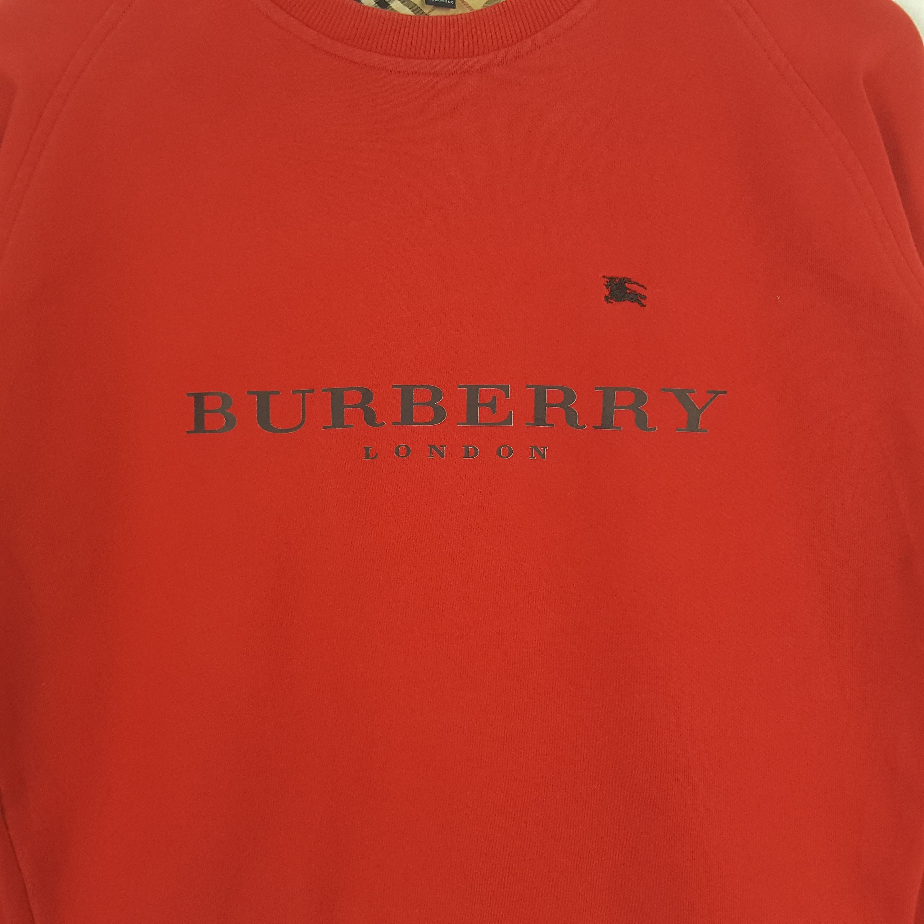 Burberry Vintage Burberry London Nova Check Sweatshirt Size US S / EU 44-46 / 1 - 2 Thumbnail