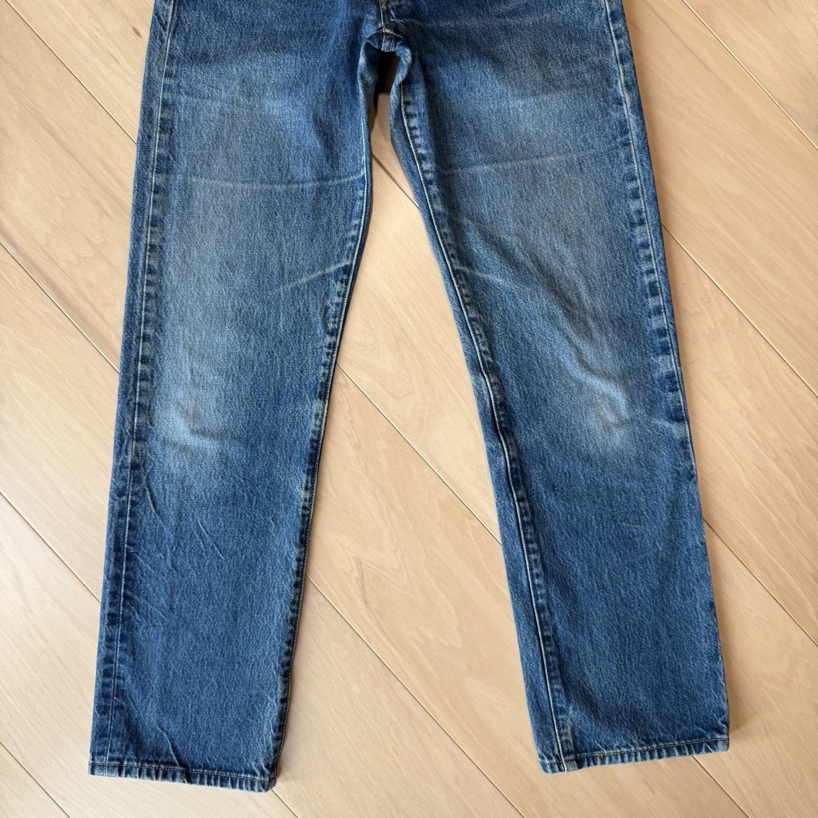 Levi's × Vintage Vintage Levis 501 Jeans 30 Blue Medium Wash Straight Denim Size US 30 / EU 46 - 4 Thumbnail