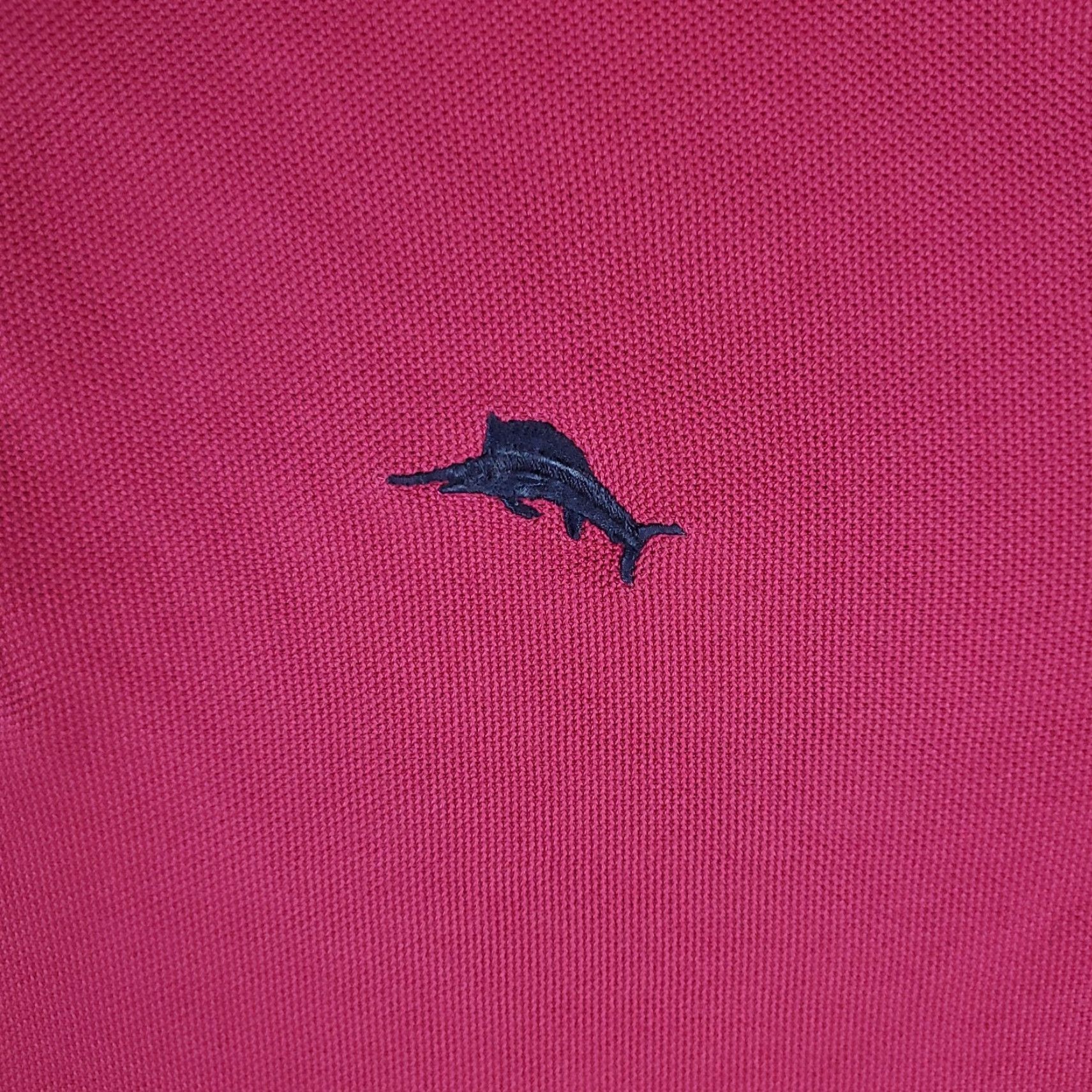 Tommy Bahama VINTAGE Tommy Bahama Polo Shirt Mens Large Magenta Marlin Casual Short Sleeve Polo Shirt L Purple Size US L / EU 52-54 / 3 - 3 Thumbnail