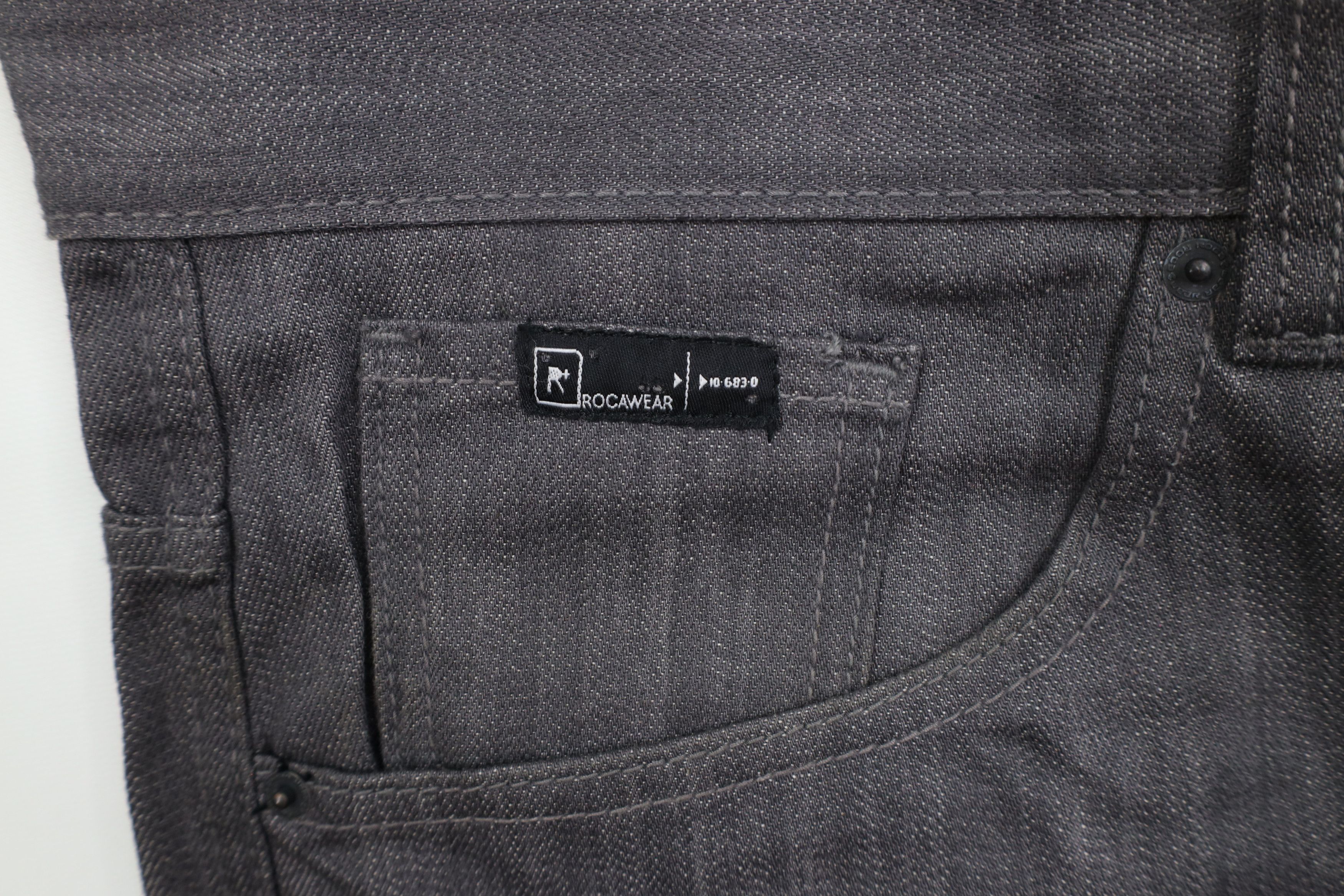 Rocawear × Vintage Vintage Rocawear Fit Wide Leg Denim Jeans Gray Cotton Size US 42 / EU 58 - 7 Thumbnail