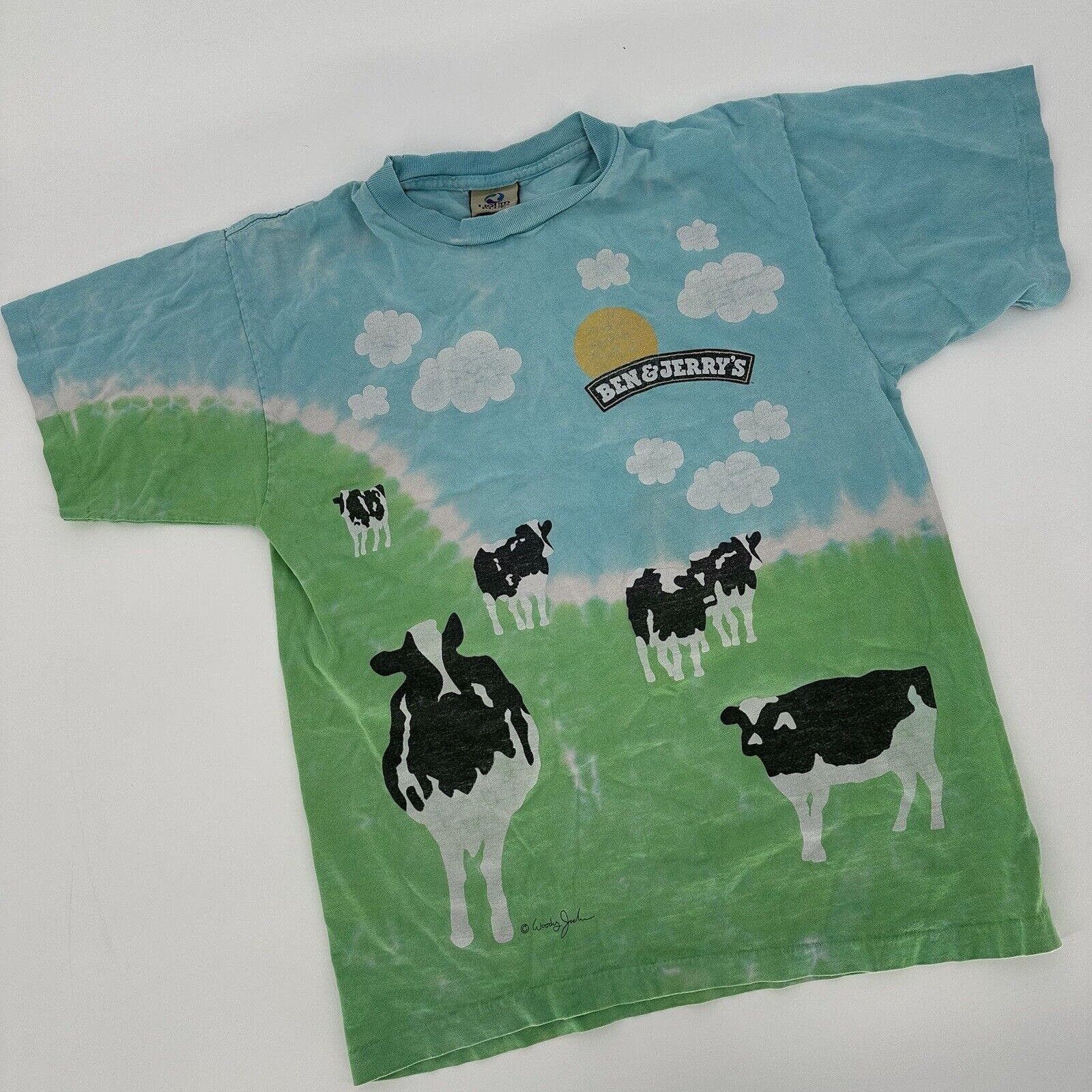 Liquid Blue Vintage Liquid Blue Ben And Jerry’s T Shirt M Single Stitch ...