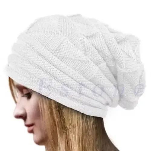 Other Knitted Baggy Beanie Oversized Winter Hat Size ONE SIZE - 1 Thumbnail
