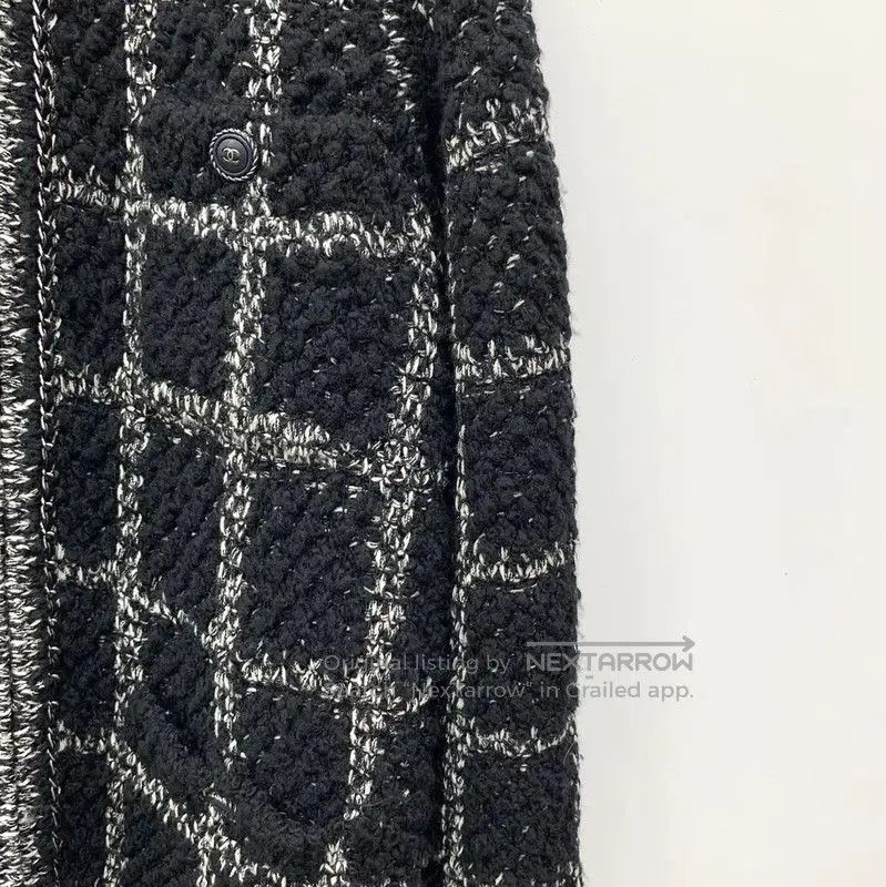 Chanel Chanel Black Wool Women's Coat . Size S / US 4 / IT 40 - 4 Thumbnail