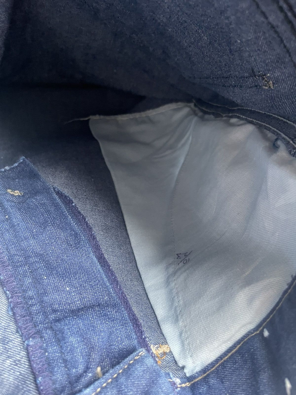 Other Vintage 70’s Unknown Flare Jeans Size US 28 / EU 44 - 12 Thumbnail