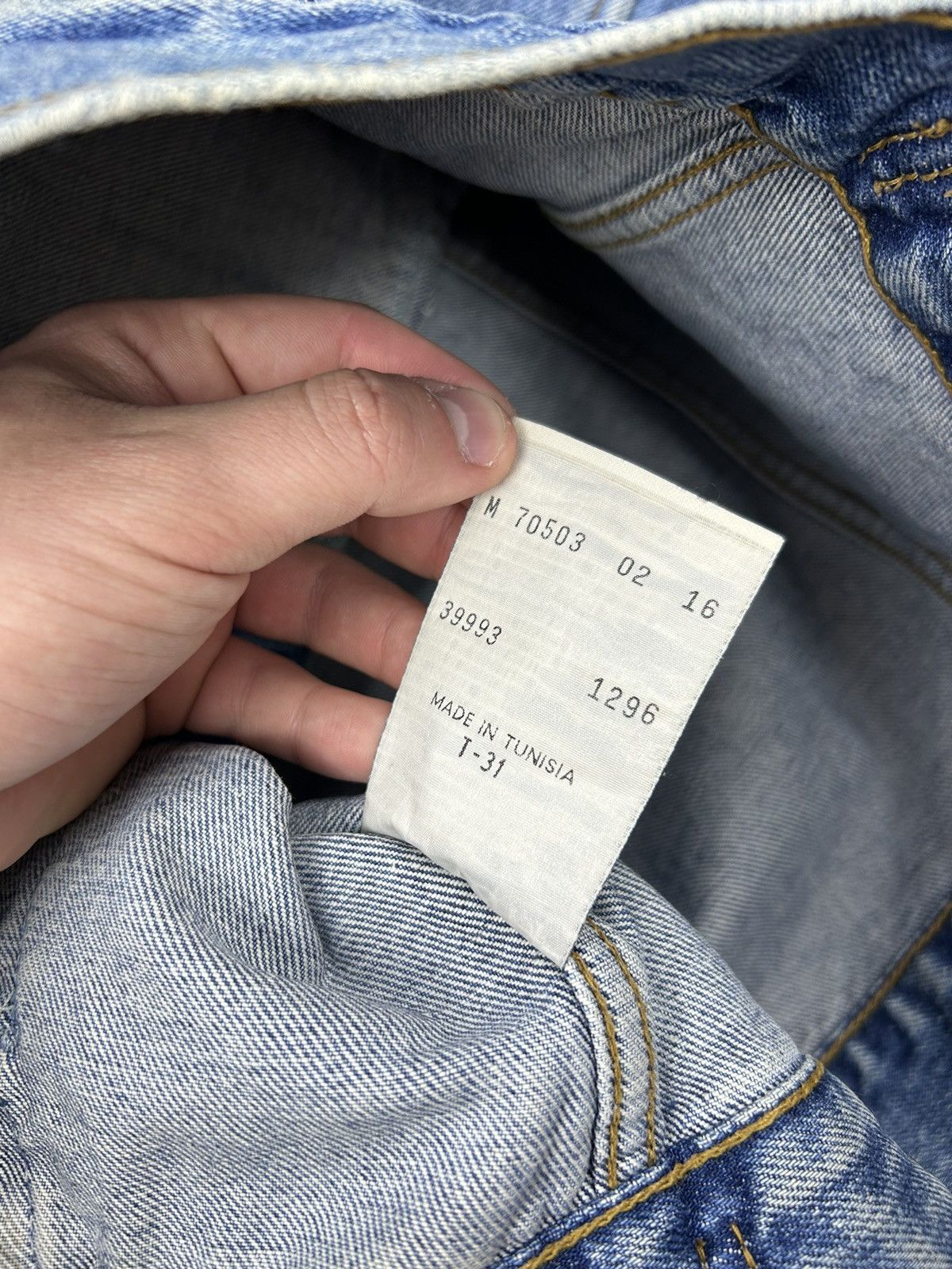 Levi's × Vintage Levi’s Vintage Denim Jacket Blue Size M Size US M / EU 48-50 / 2 - 7 Thumbnail