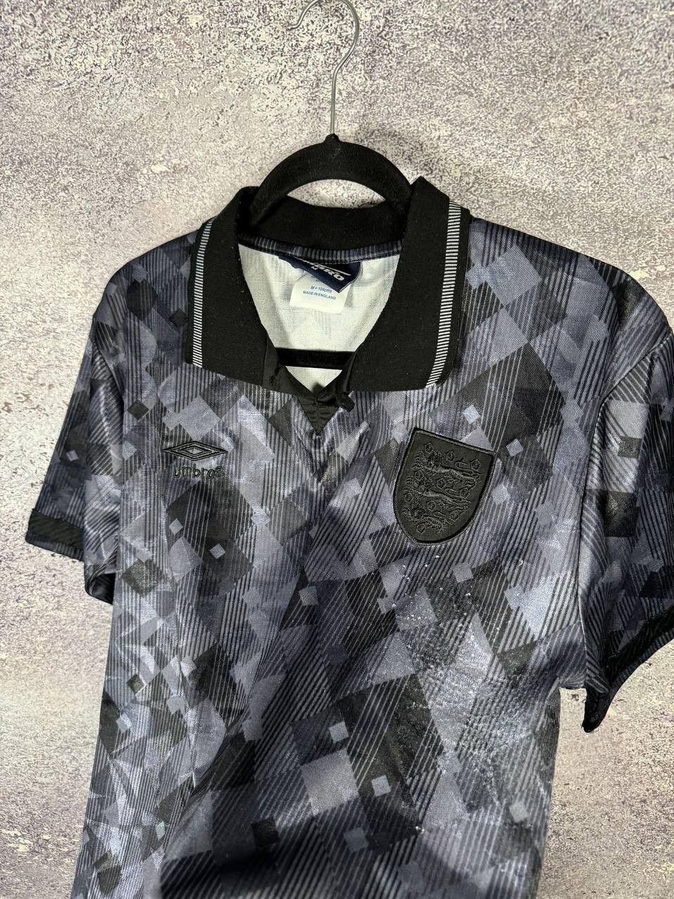 Other 90's Vintage England National Team Blackout Soccer Jersey Size US M / EU 48-50 / 2 - 9 Thumbnail
