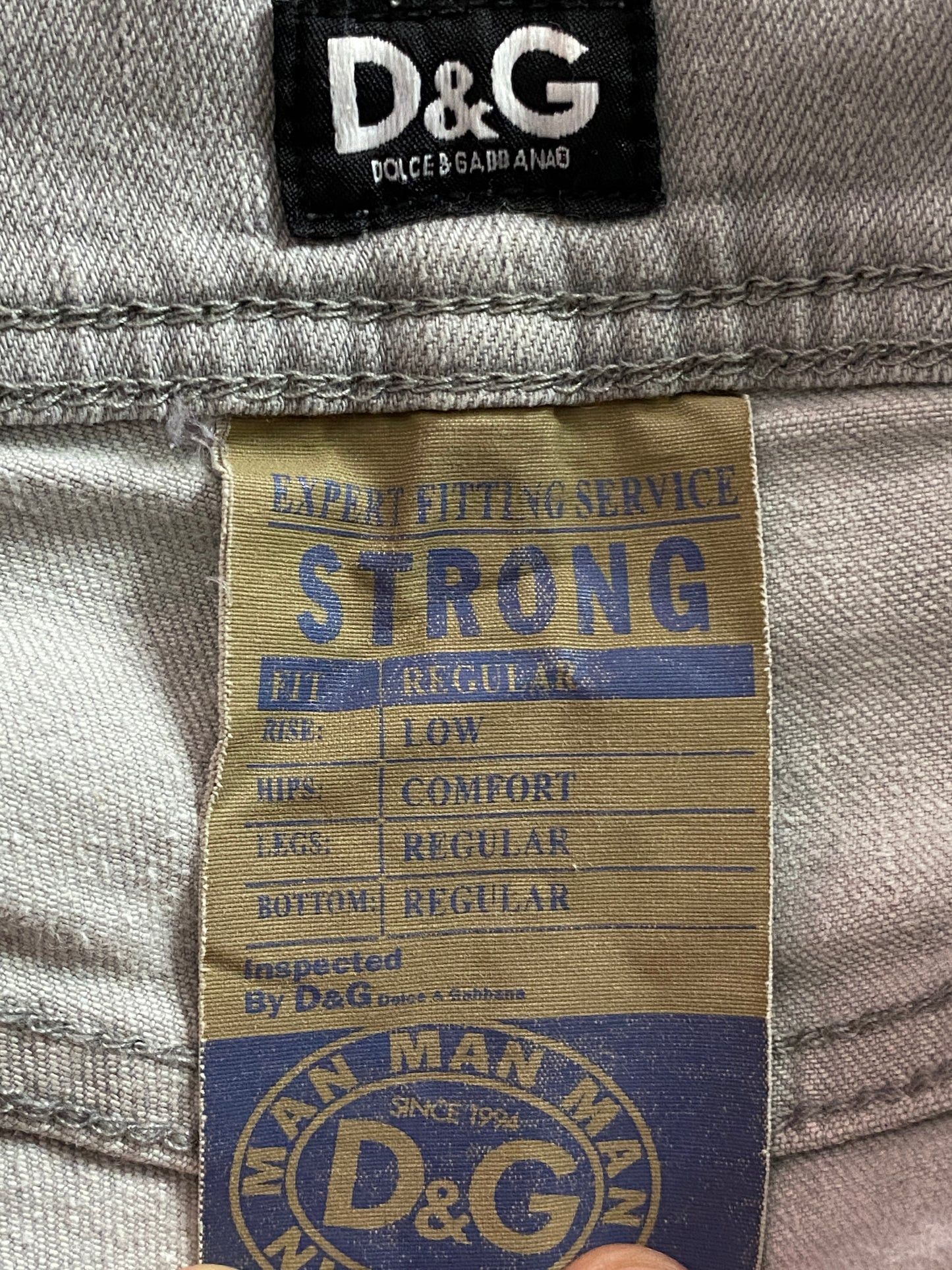 Dolce & Gabbana × Vintage Dolce & Gabbana Expert Fitting Service StrongMen's Jeans -35 Size US 35 - 9 Thumbnail
