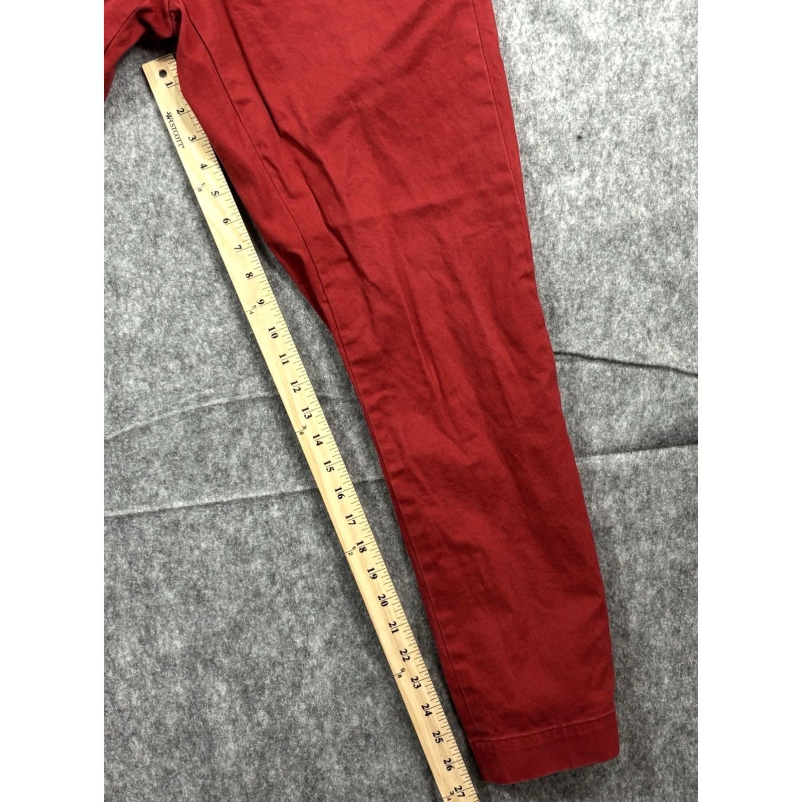Polo Ralph Lauren Polo Ralph Lauren Pants Men Red Chino Flat Front Twill Casual Size 32x30 Size US XS / EU 42 / 0 - 3 Thumbnail