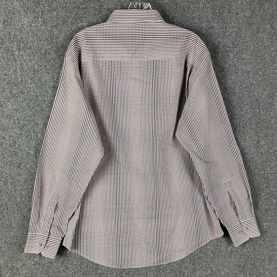Alfani Alfani Dress Shirt Men's Large Fitted Performance 16.5 34/34 Size US L / EU 52-54 / 3 - 9 Thumbnail