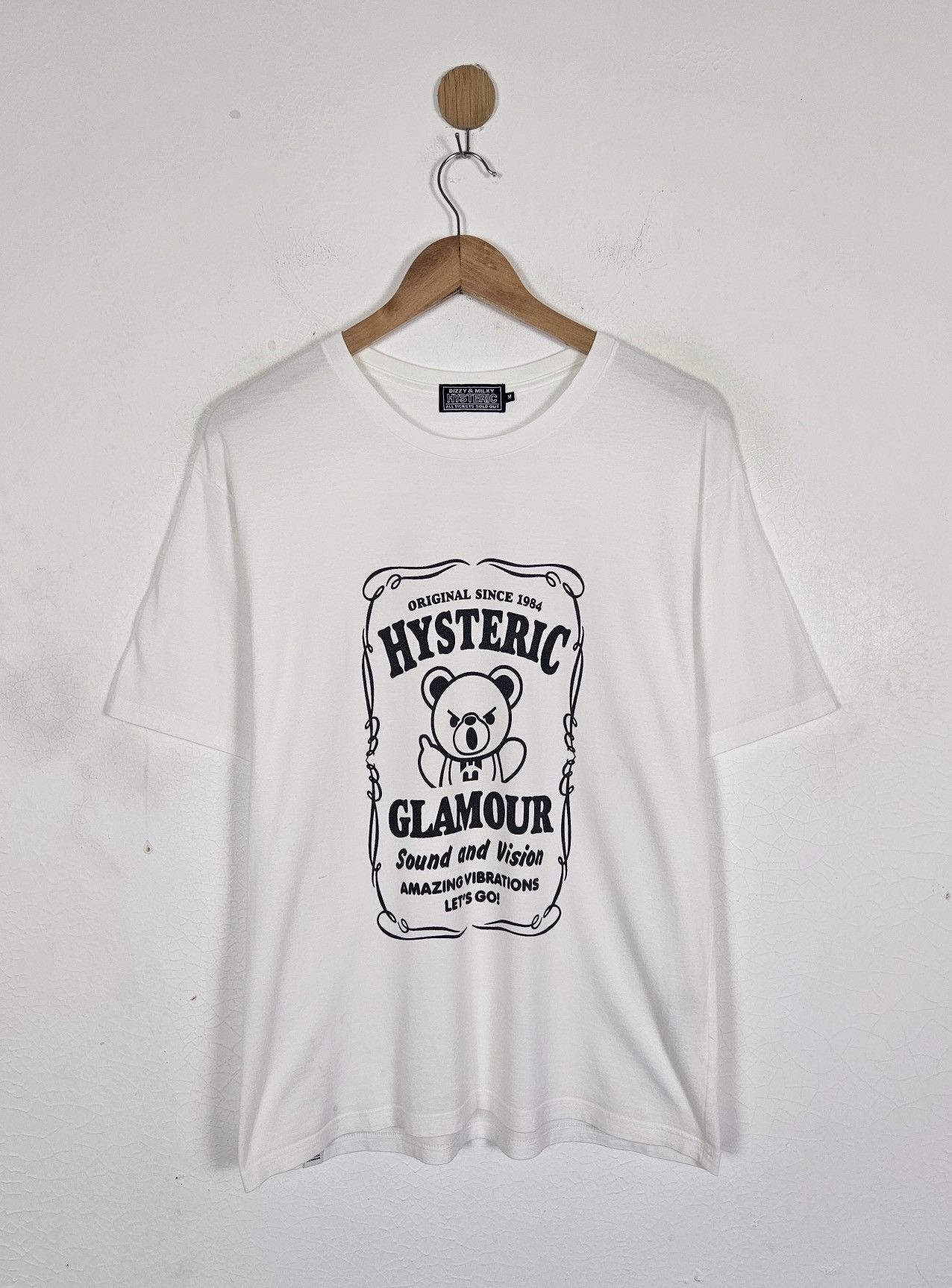 Hysteric Glamour Hysteric Glamour Sound & Vision bear shirt Size US M / EU 48-50 / 2 - 1 Thumbnail