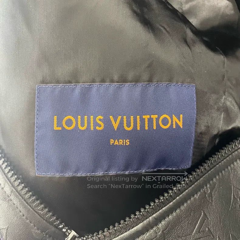 Louis Vuitton Louis Vuitton Patchwork embossed leather jacket Size US S / EU 44-46 / 1 - 5 Thumbnail