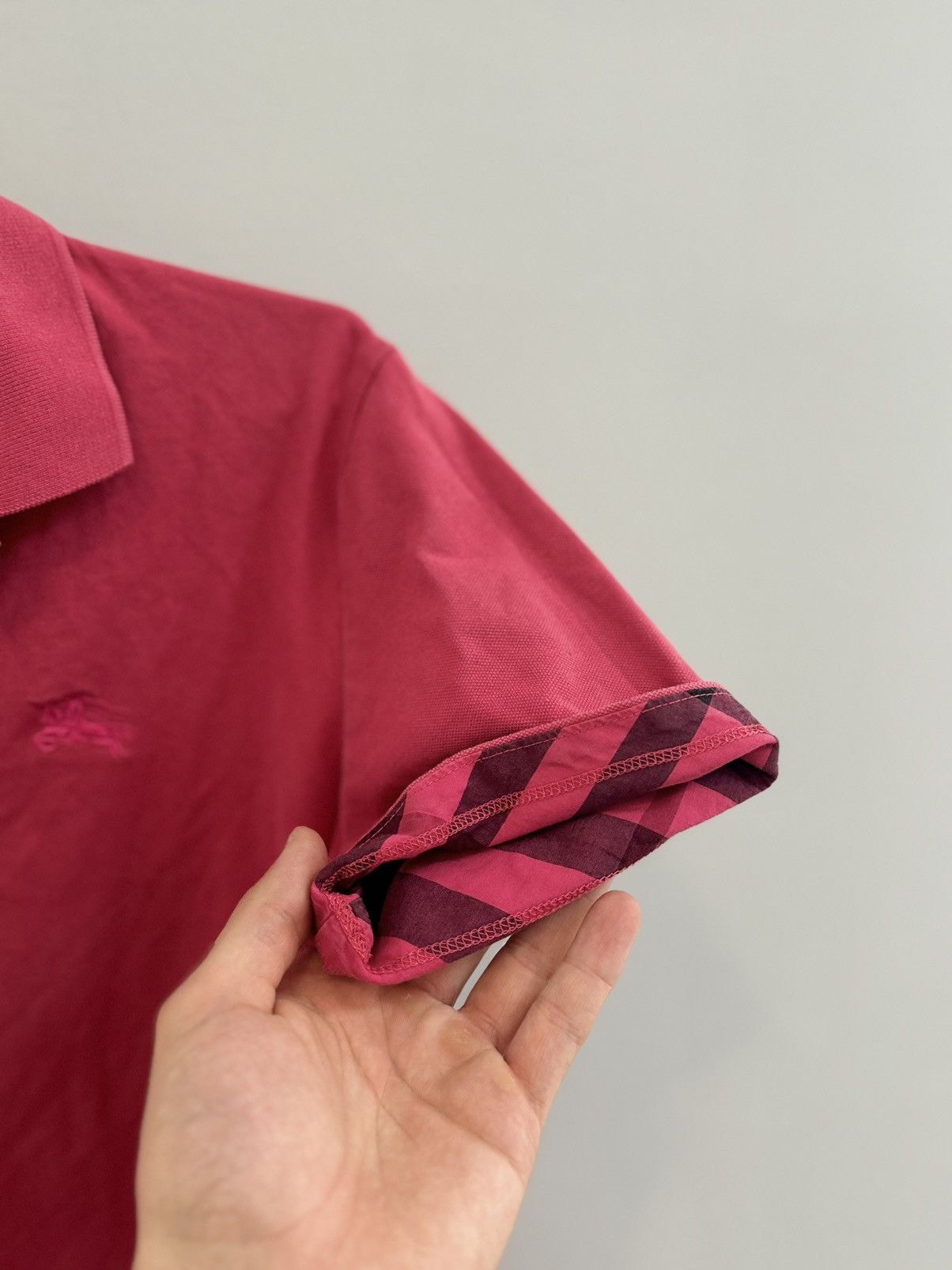 Burberry × Vintage Burberry vintage polo shirt M cotton nova Size M / US 6-8 / IT 42-44 - 3 Thumbnail