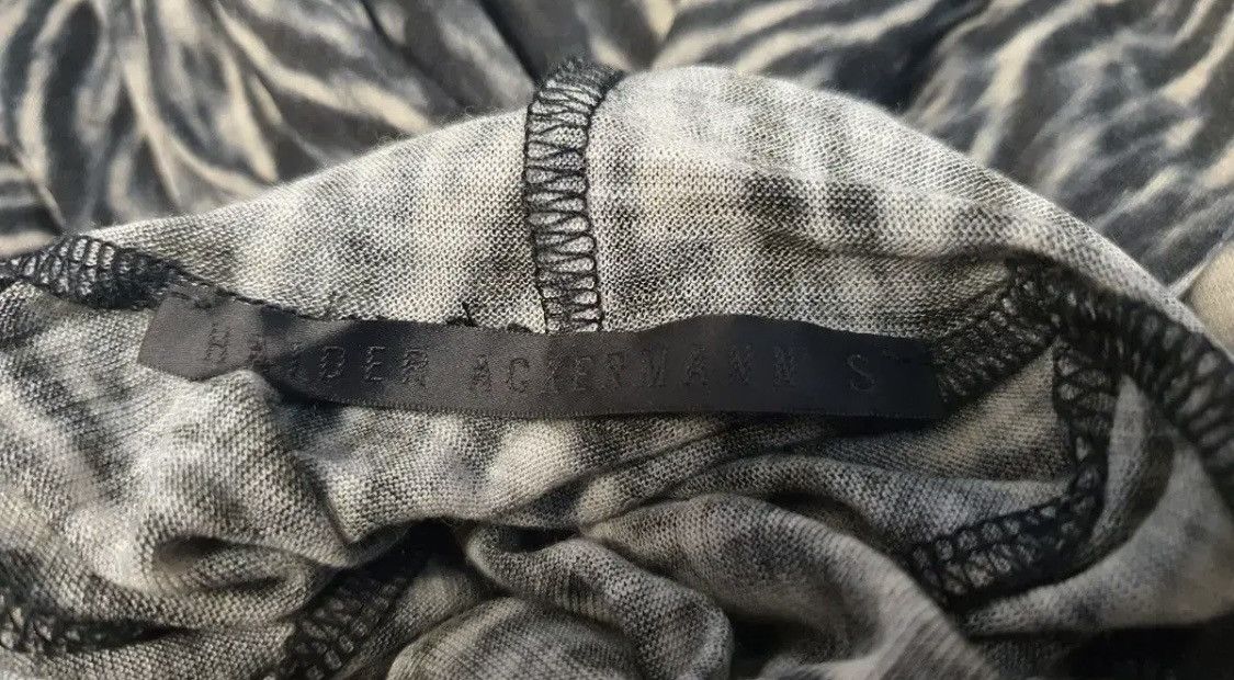 Haider Ackermann Haider Ackermann Tiger Pattern See-Through Long Sleeve Size US L / EU 52-54 / 3 - 6 Thumbnail