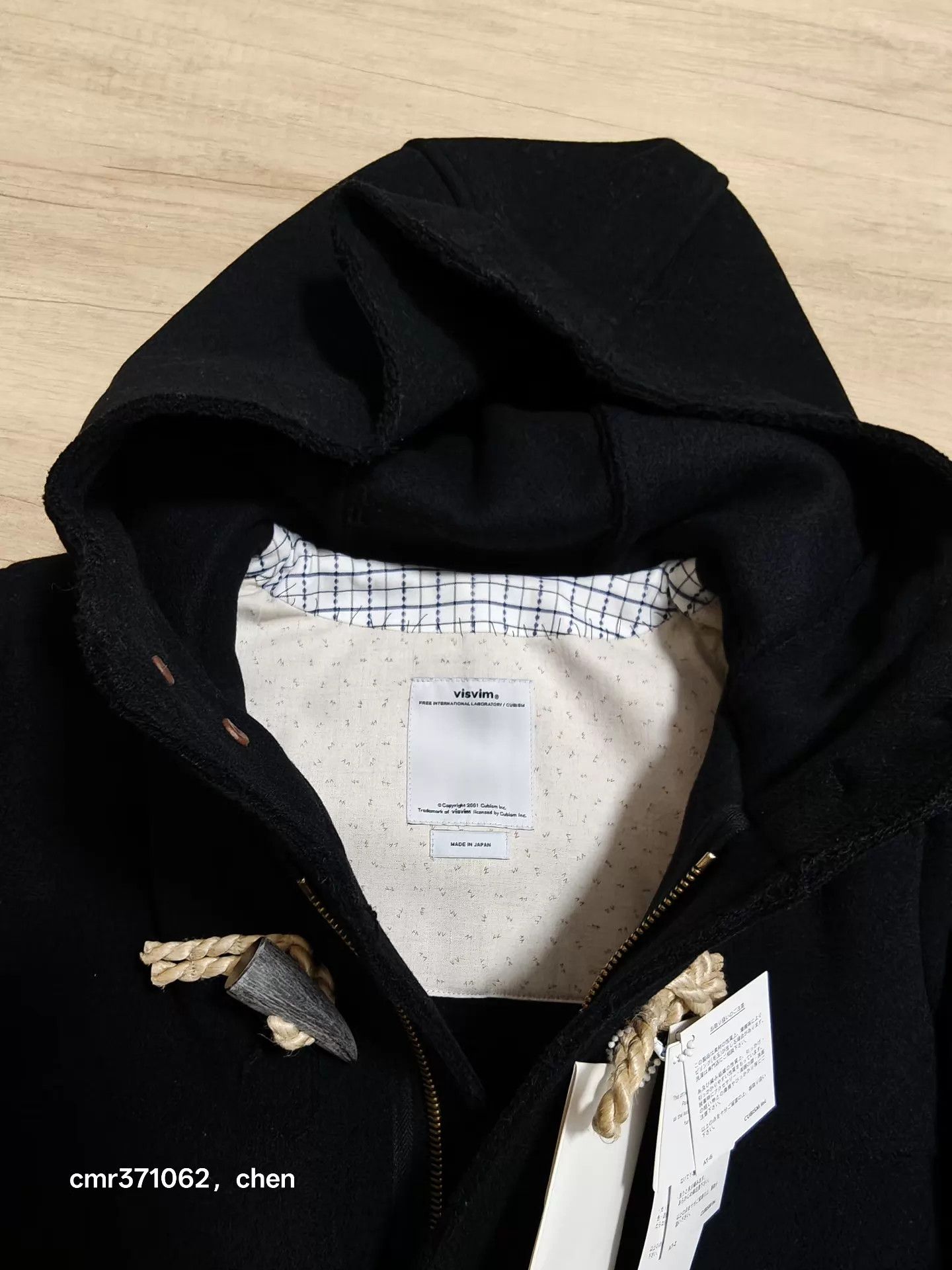 Visvim visvim 15aw commodore coat black2 new size melton wool Size US M / EU 48-50 / 2 - 4 Thumbnail