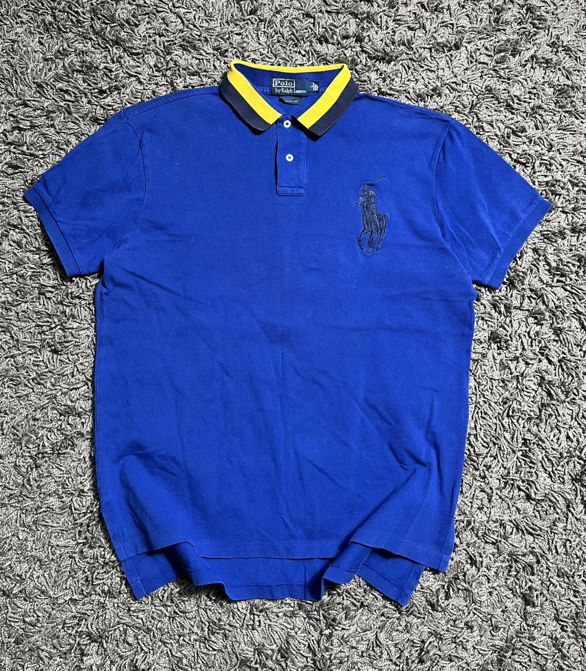 Ralph Lauren RALPH LAUREN CHIEF KEEF STYLE Y2K VINTAGE COTTON POLO TEE Size US L / EU 52-54 / 3 - 1 Thumbnail