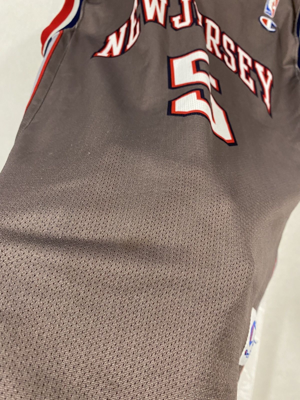 Champion × NBA × Vintage Vintage Champion New Jersey NBA 00’s Basketball Jersey Size US M / EU 48-50 / 2 - 14 Thumbnail
