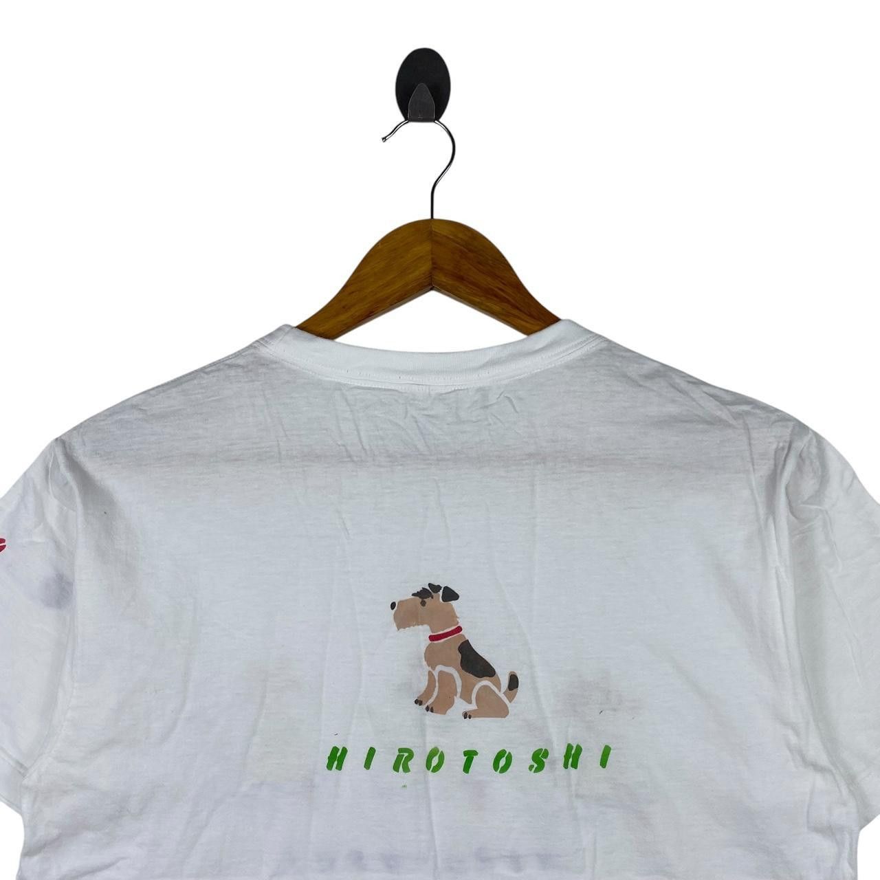 Vintage Vintage JAPAN TRADITIONAL HIROTOSHI Cat Dog Tee Shirt Top Size M / US 6-8 / IT 42-44 - 4 Thumbnail