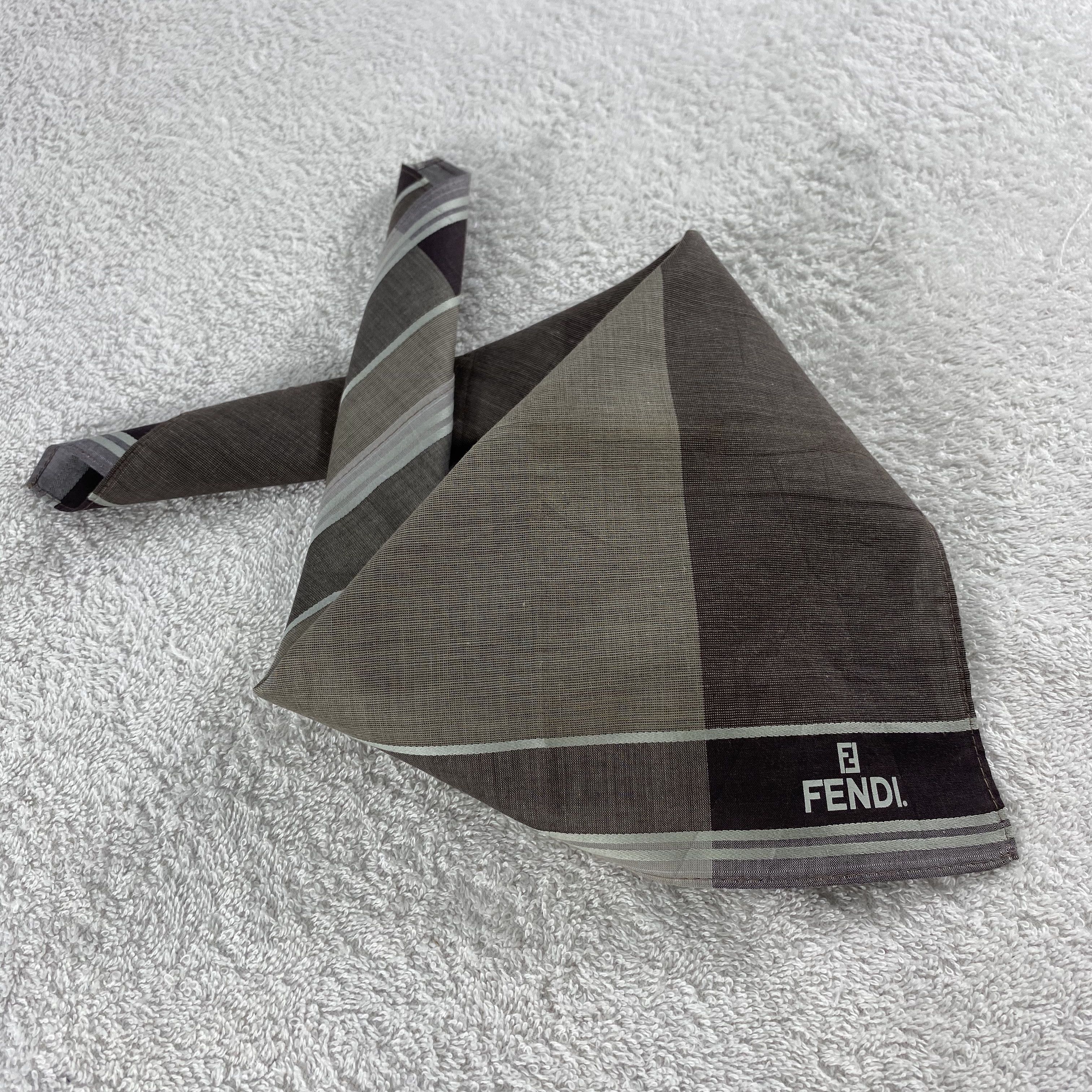 Vintage Fendi Handkerchief / Neckerchief / Bandana Size ONE SIZE - 2 Thumbnail