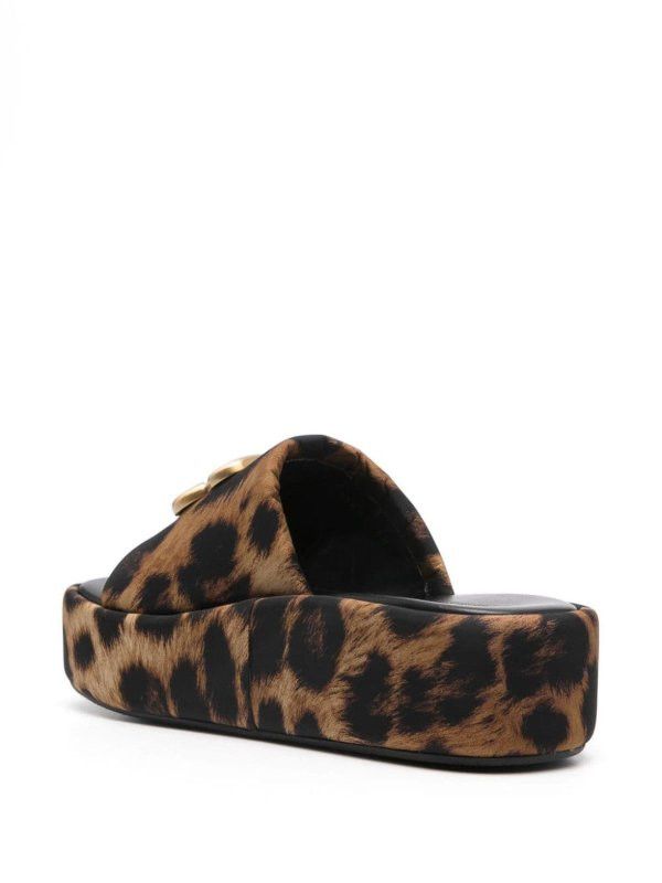 Givenchy o1s1wg110326 Rise BB Sandals Leopard Print in Leopard Size US 8 / IT 38 - 2 Thumbnail
