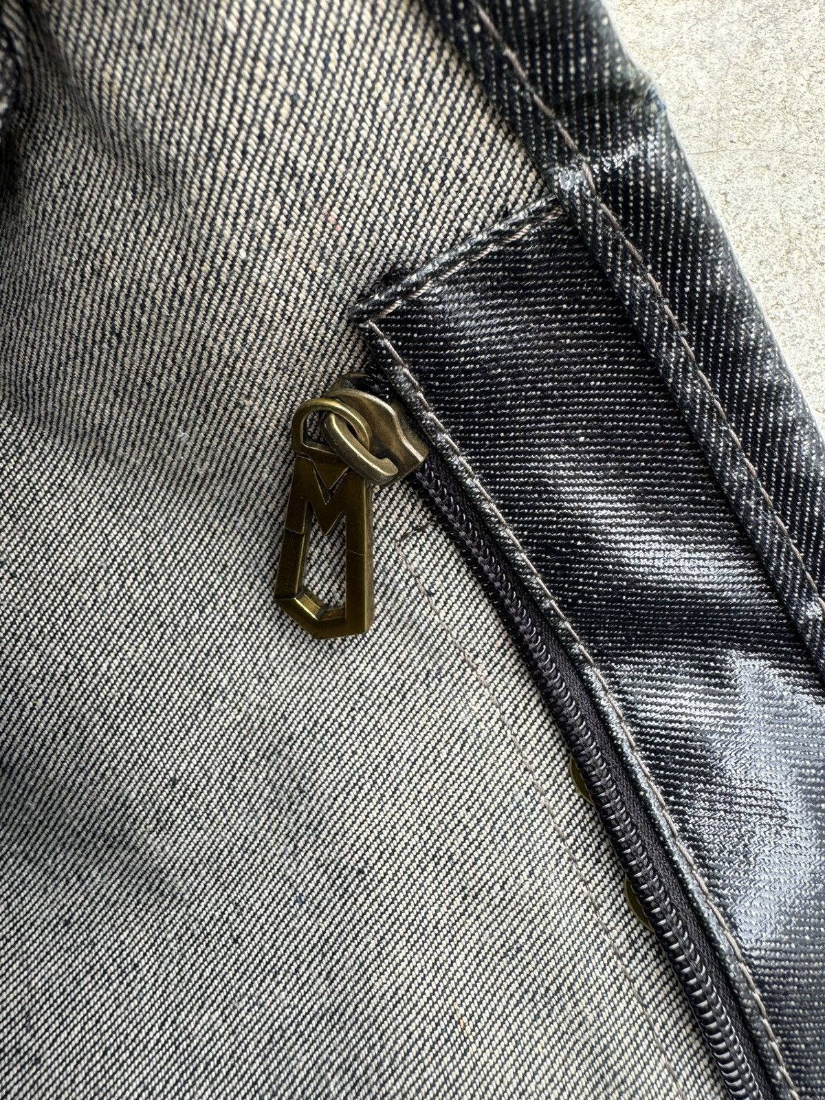 Marc Jacobs × Vintage Jacobs by Marc Jacobs Denim Canvas Tote Bag Size ONE SIZE - 11 Thumbnail