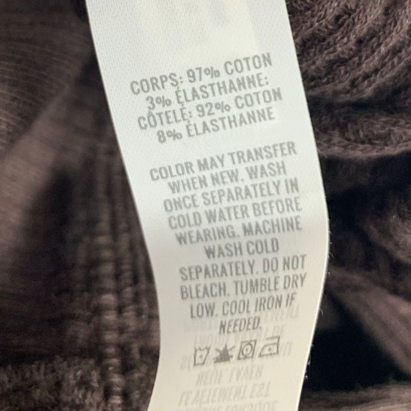 American Eagle Outfitters New Aerie Cotton Blend Waffle Long Sleeve Crew Neck Top Size M / US 6-8 / IT 42-44 - 5 Thumbnail
