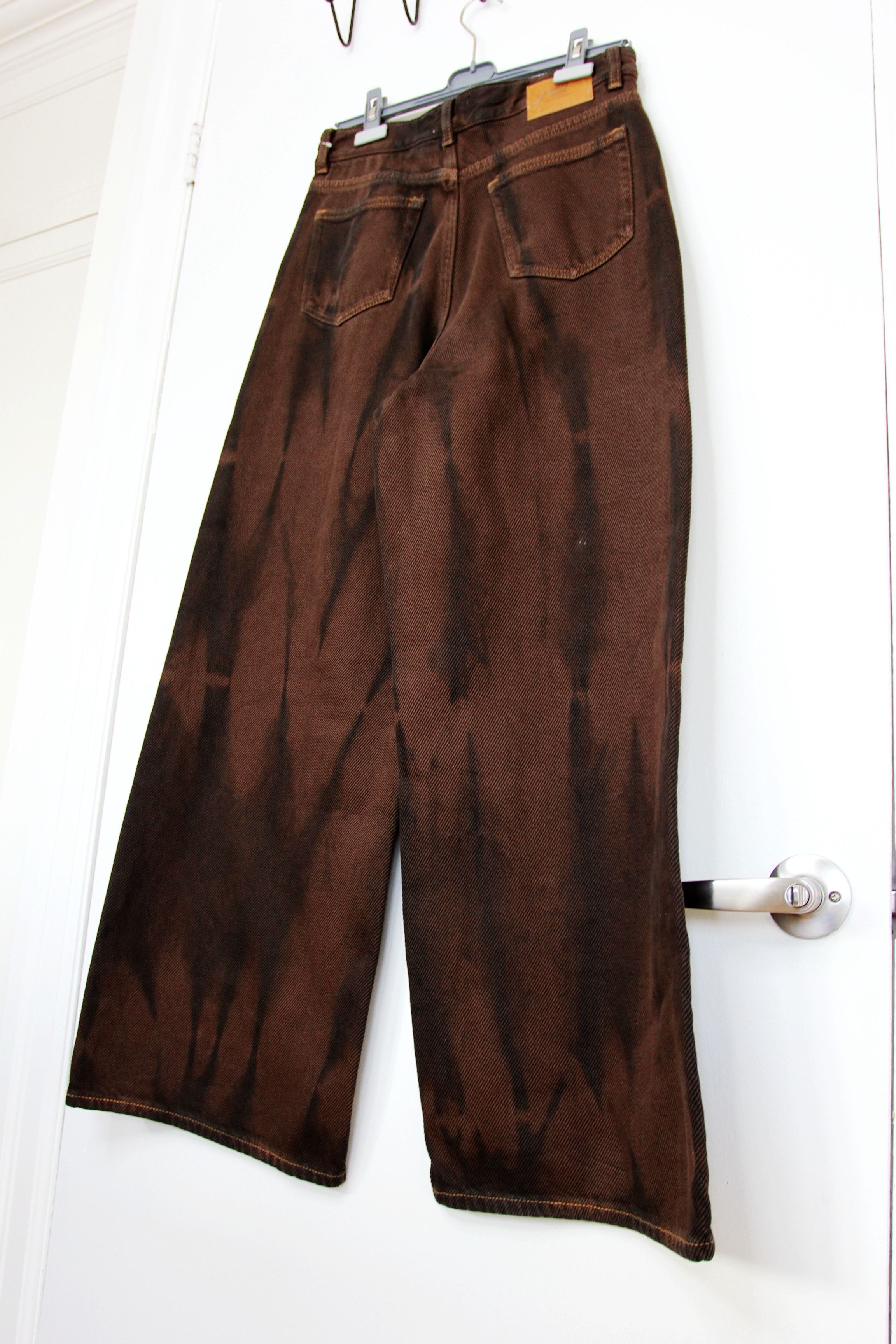 Ganni BNWT AW25 GANNI WIDE LEG DENIM JEANS 30 Size 30" / US 8 / IT 44 - 7 Thumbnail