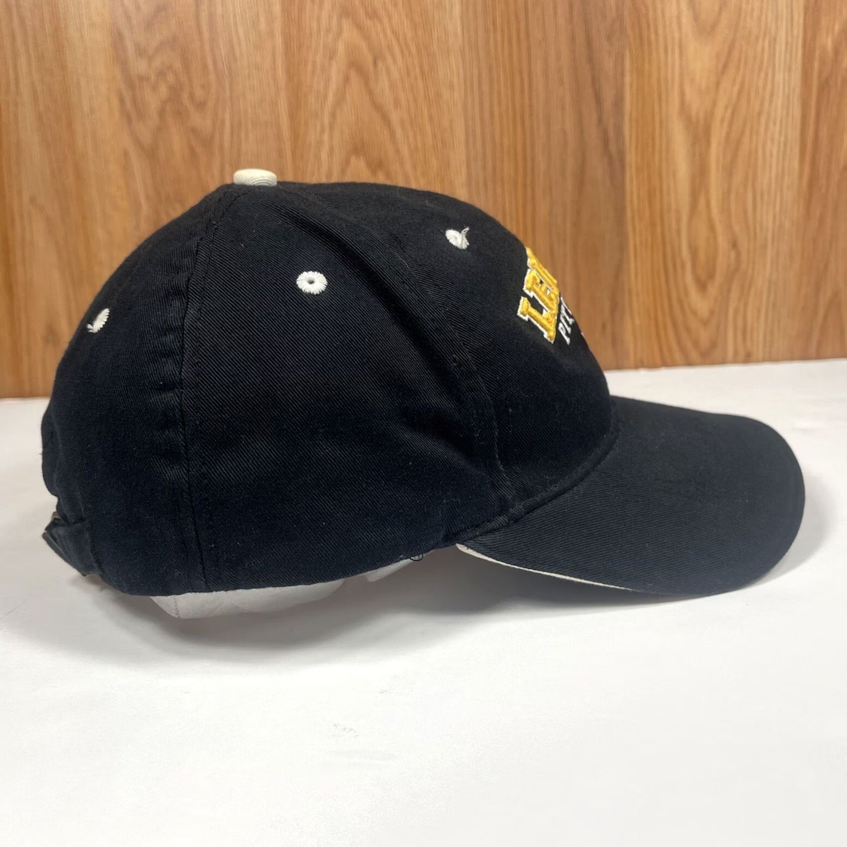 Drew Drew Pearson DP Lemieux 66 Pittsburgh Penguins Baseball Cap Hat Adult Adjustable Size ONE SIZE - 6 Thumbnail