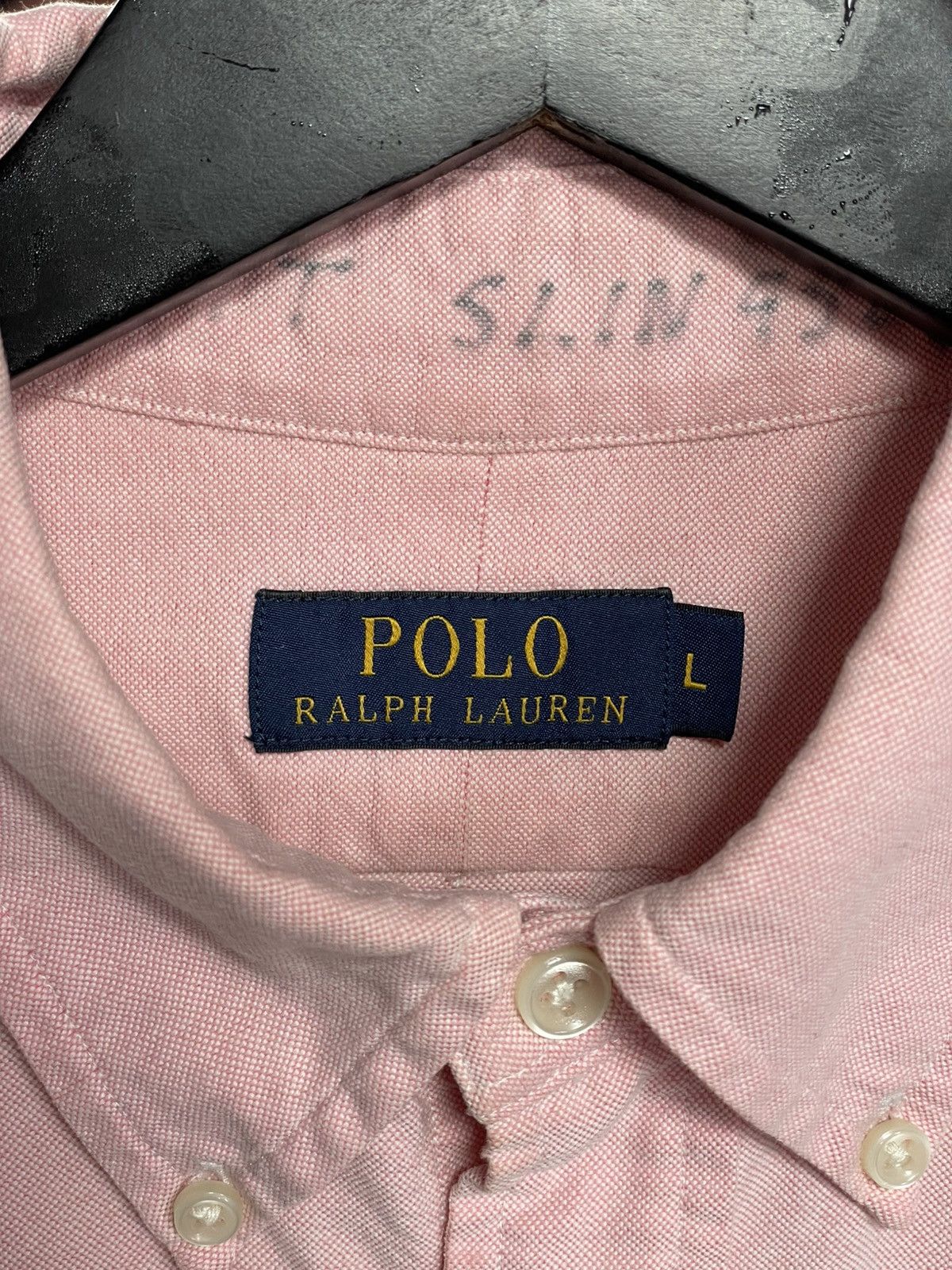 Polo Ralph Lauren men’s shirt from Ralph Lauren Polo line in a soft pink color Size 46L - 3 Thumbnail