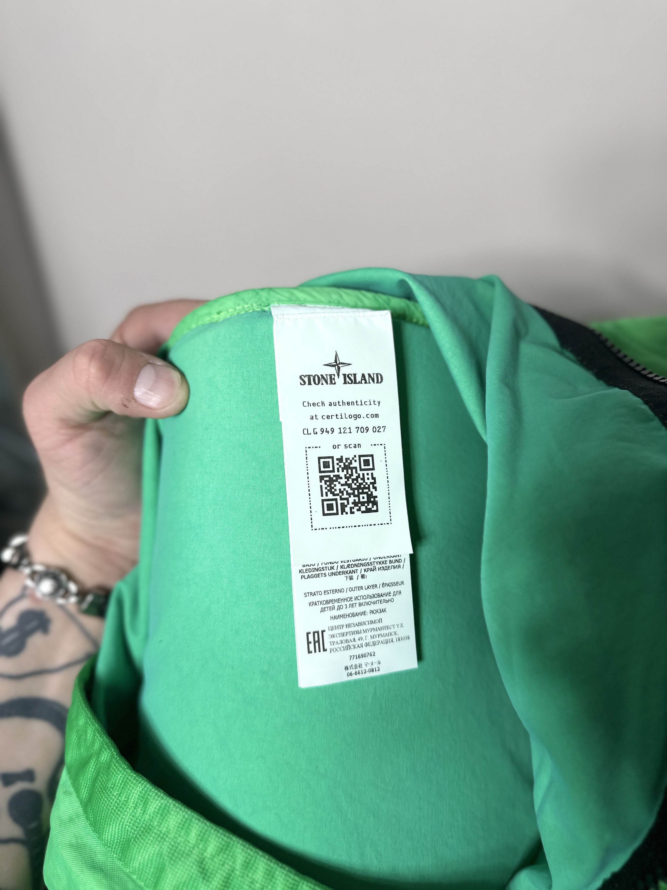 Stone Island Stone island green backpack Size ONE SIZE - 6 Thumbnail