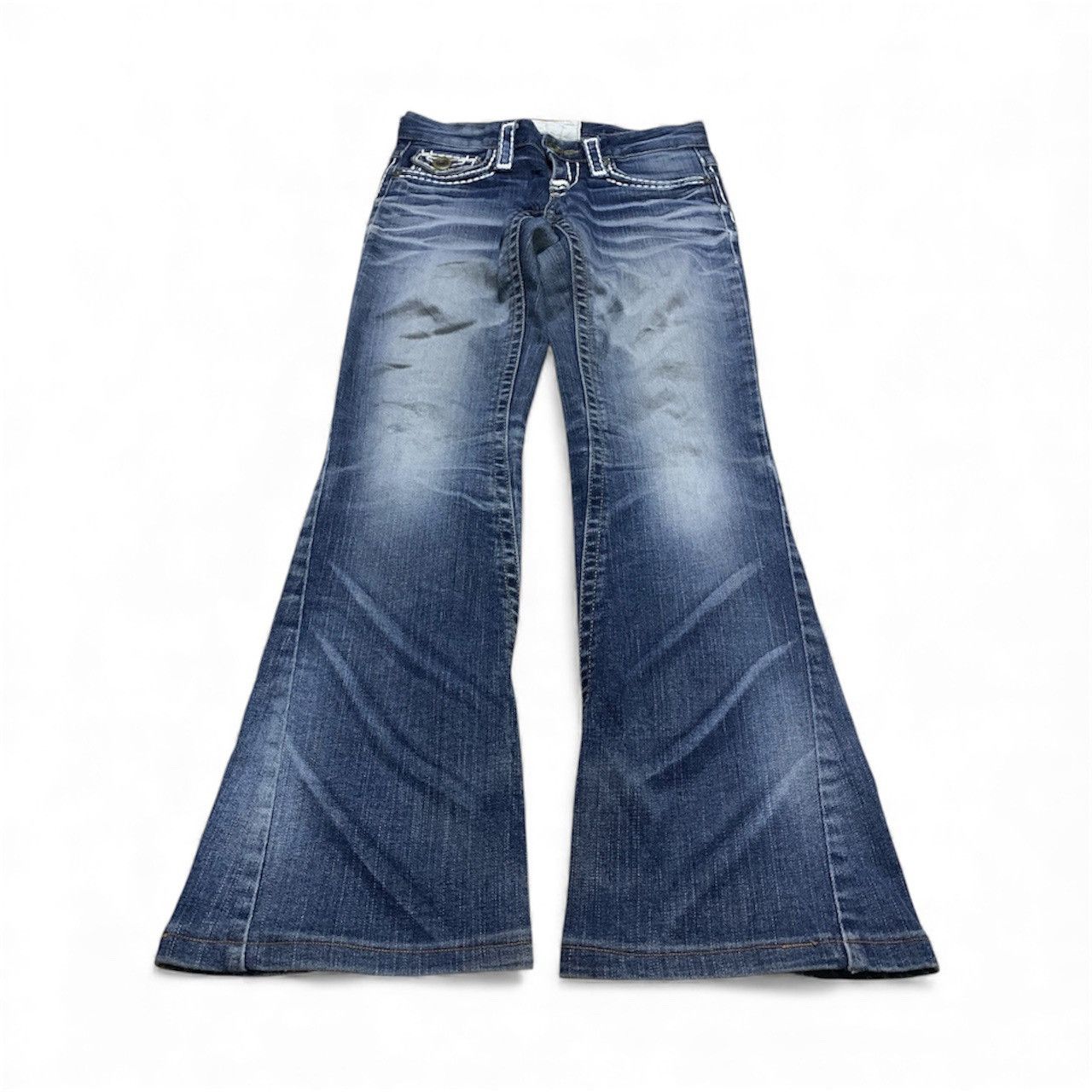 Tornado Mart Lolita Flared Jeans Size US 30 / EU 46 - 2 Thumbnail